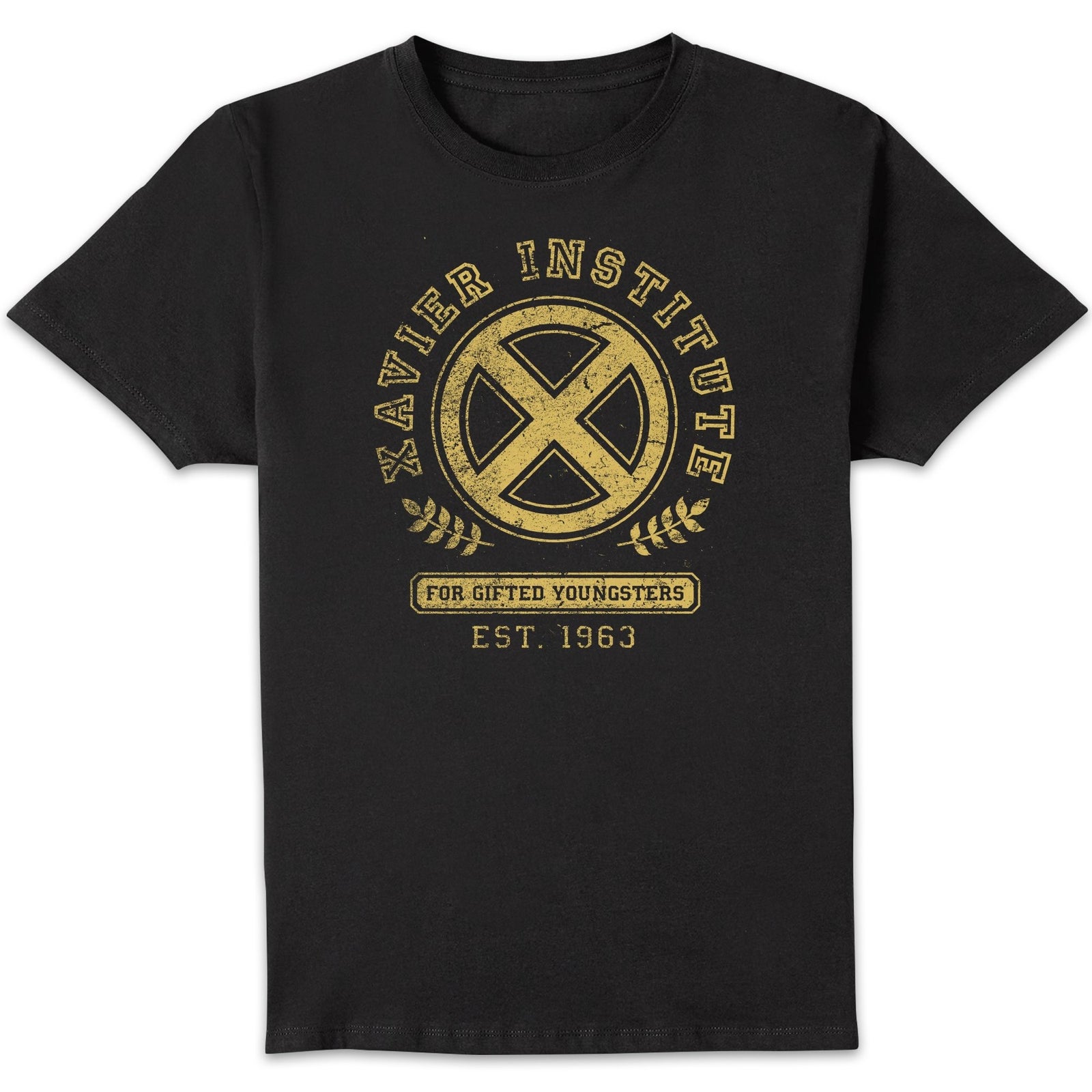 X-Men Xavier Institute For Gifted Youngsters Drk Men's T-Shirt - Black - S - Noir