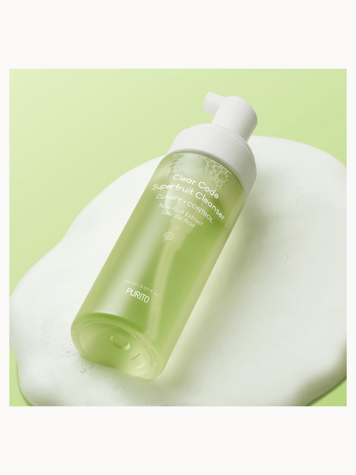 PURITO Clear Code Superfruit Cleanser 150ml 3