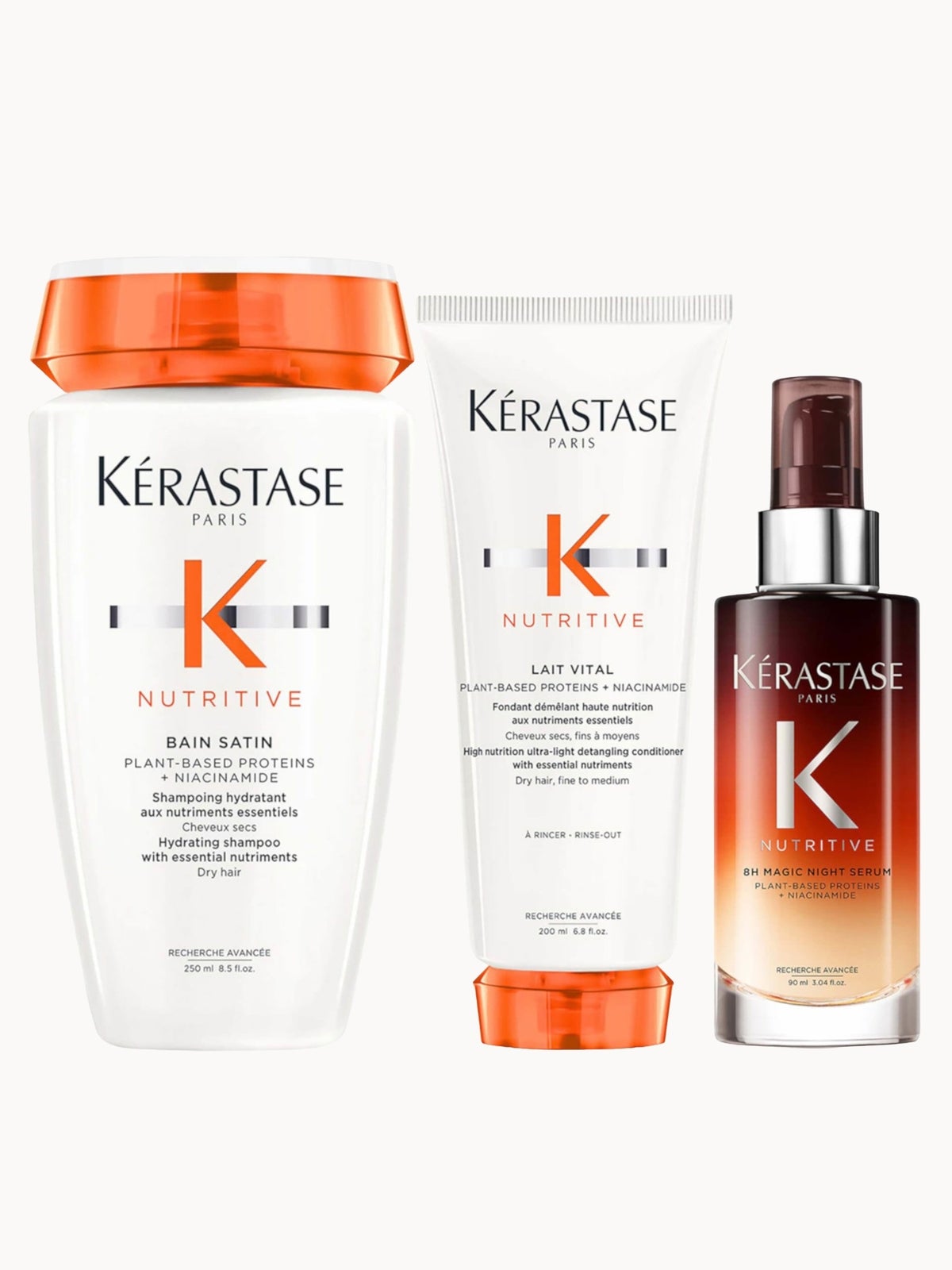 Kérastase Nutritive Nourishing Essentials Bundle for Fine-Medium Dry Hair
