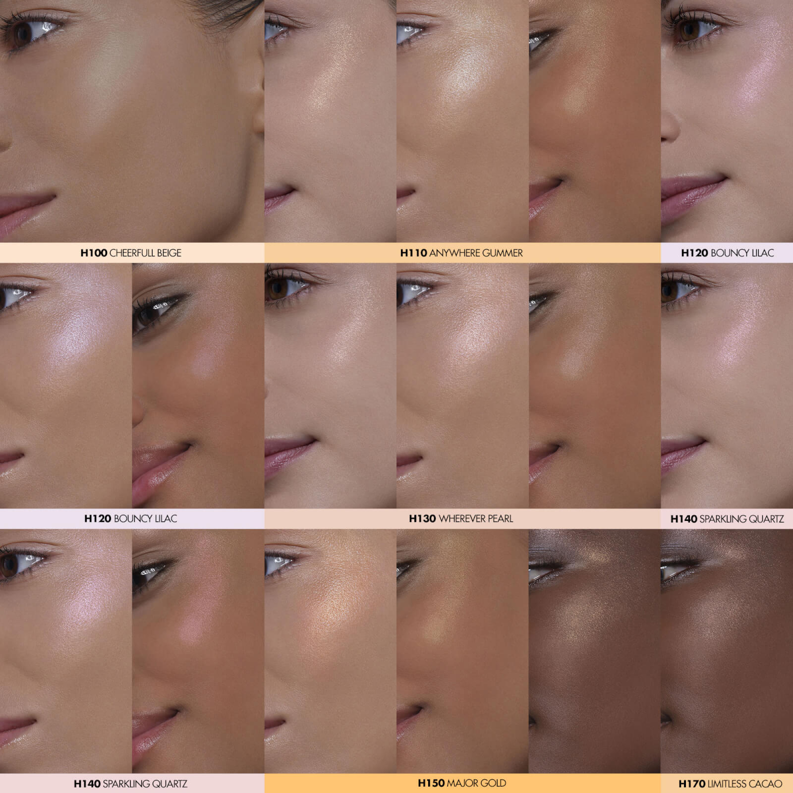 MAKE UP FOR EVER Artist Face Powders Highlighter 4g (Various Shades) - H130 - Wherever Pearl 2