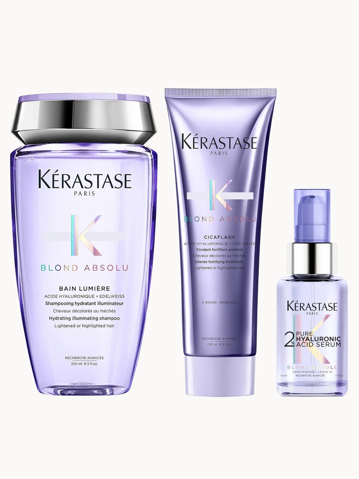 Kérastase Blond Absolu Illuminate, Condition and Hydrate Trio