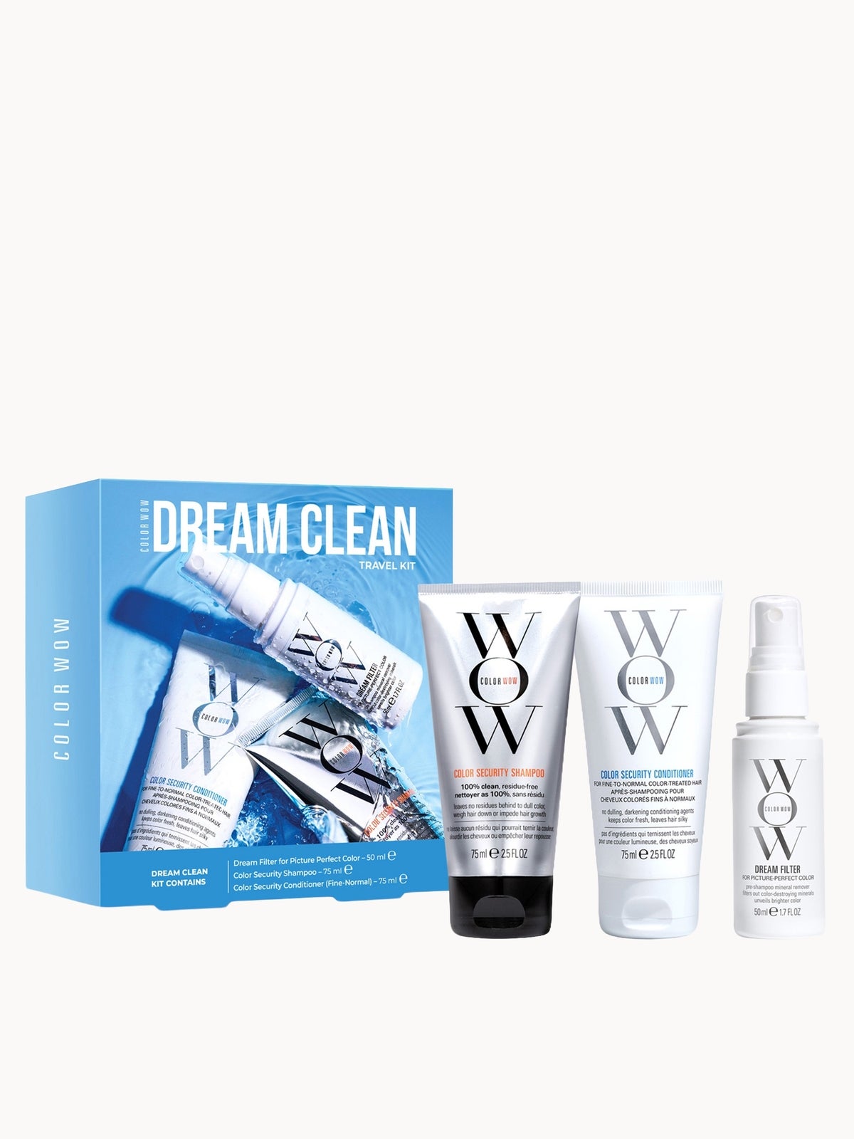 Color WOW Dream Clean Travel Kit (Worth £34.50)