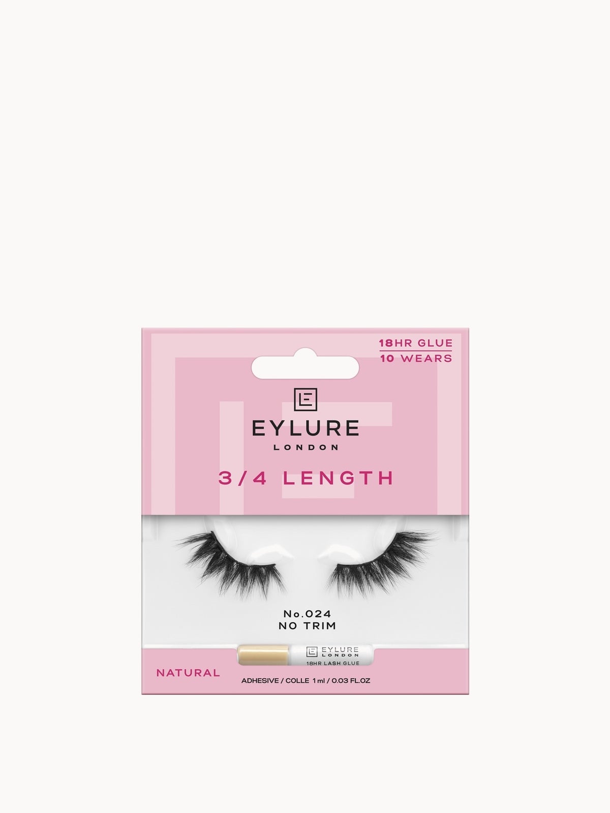 Eylure 3/4 False Lashes - No. 024