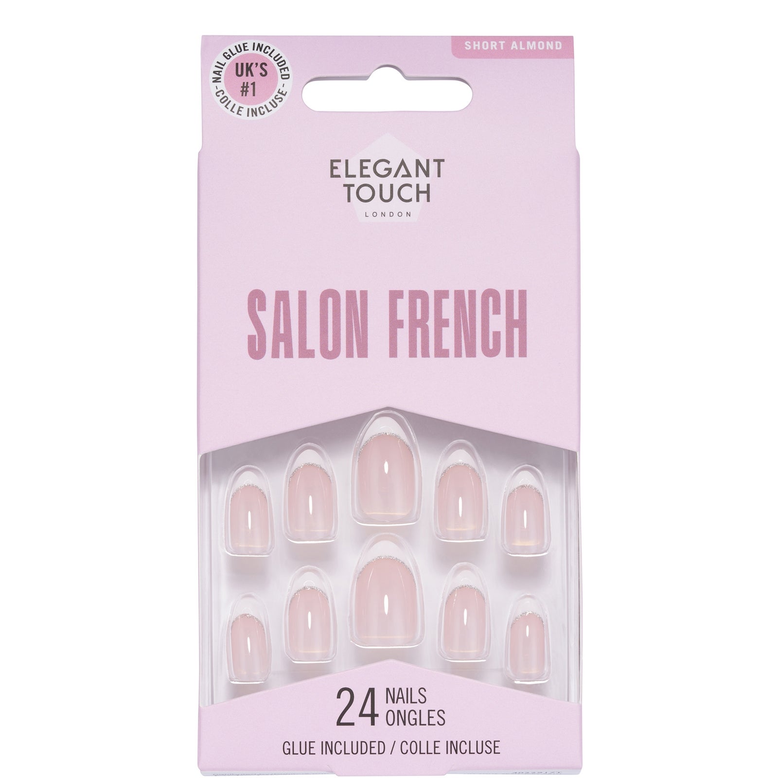 Elegant Touch False Nails - French 162