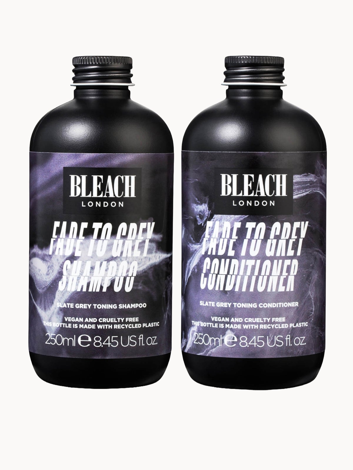 BLEACH LONDON Fade To Grey Shampoo and Conditioner Duo