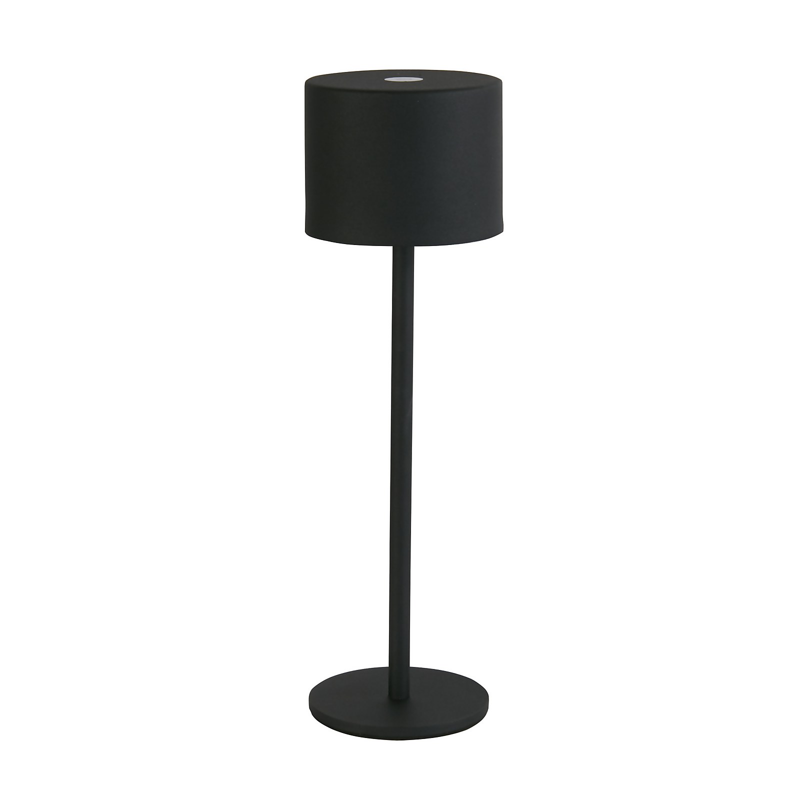 Homebase Rechargeable Table Lamp Black Lighting, Black St