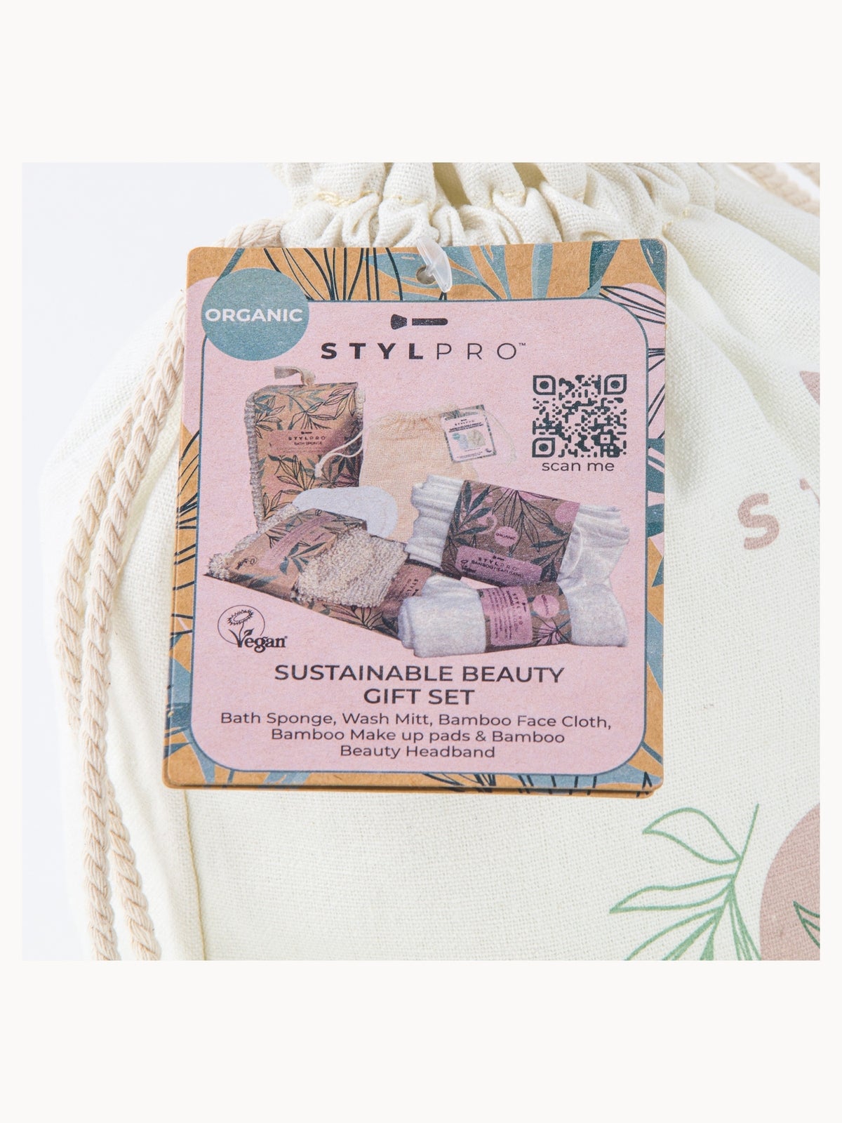 StylPro Bamboo Natural Gift Bag 3