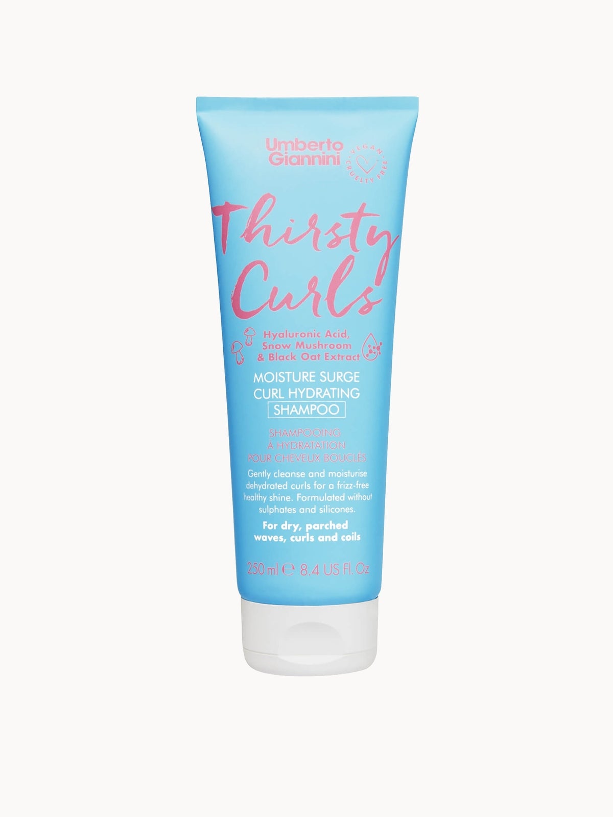 Umberto Giannini Thirsty Curls Shampoo and Conditioner Duo 2