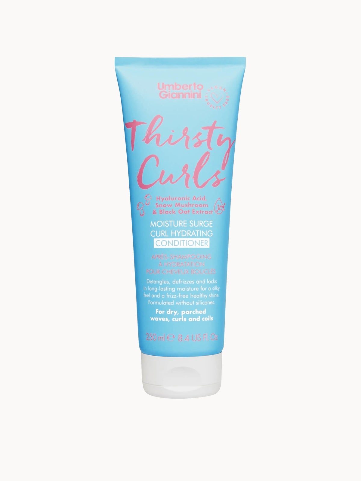 Umberto Giannini Thirsty Curls Shampoo and Conditioner Duo 3