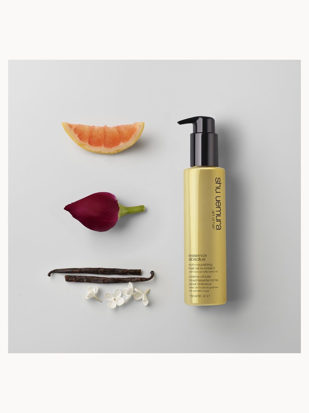 Shu Uemura Art of Hair Essence Absolue Oil-in-Cream and Absolue Overnight Serum Protecting Hair Routine for Very Dry Hair 2