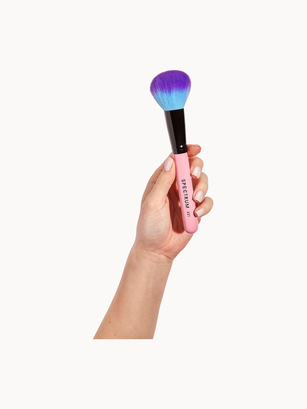 Spectrum Collections Millennial Pink A01 Domed Powder Brush 4