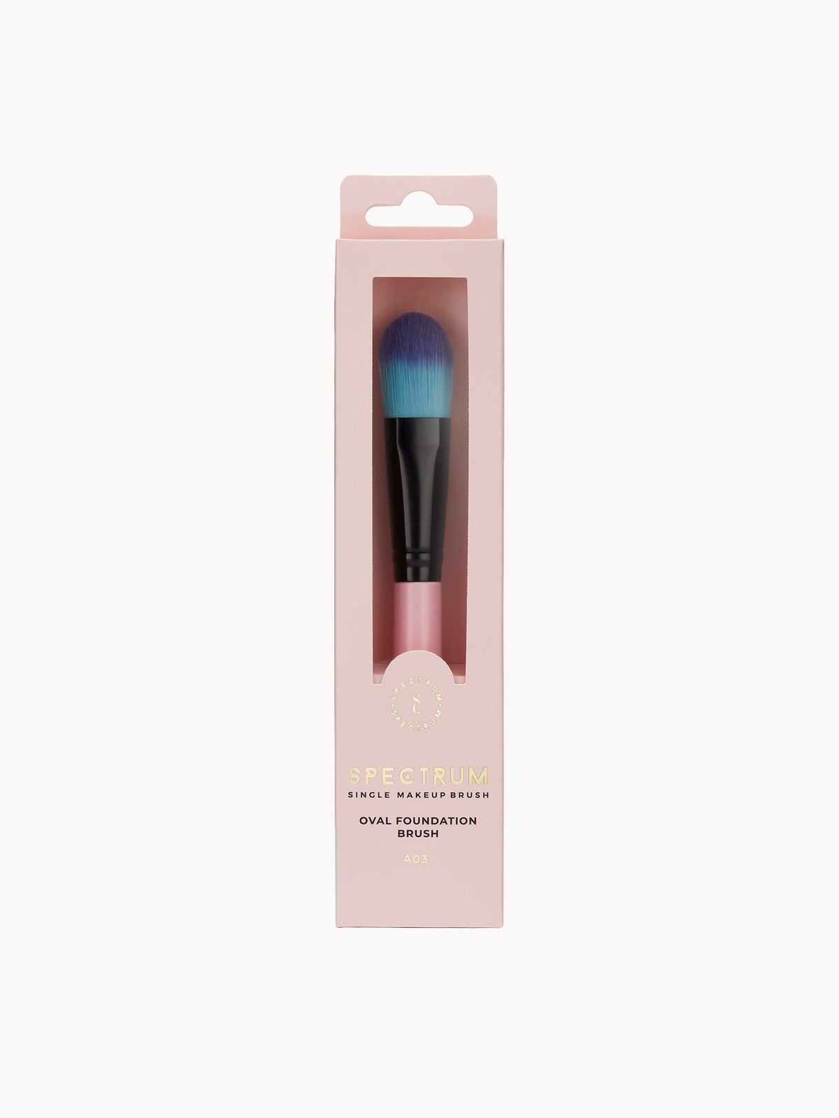 Spectrum Millennial Pink A03 Oval Foundation Brush 3