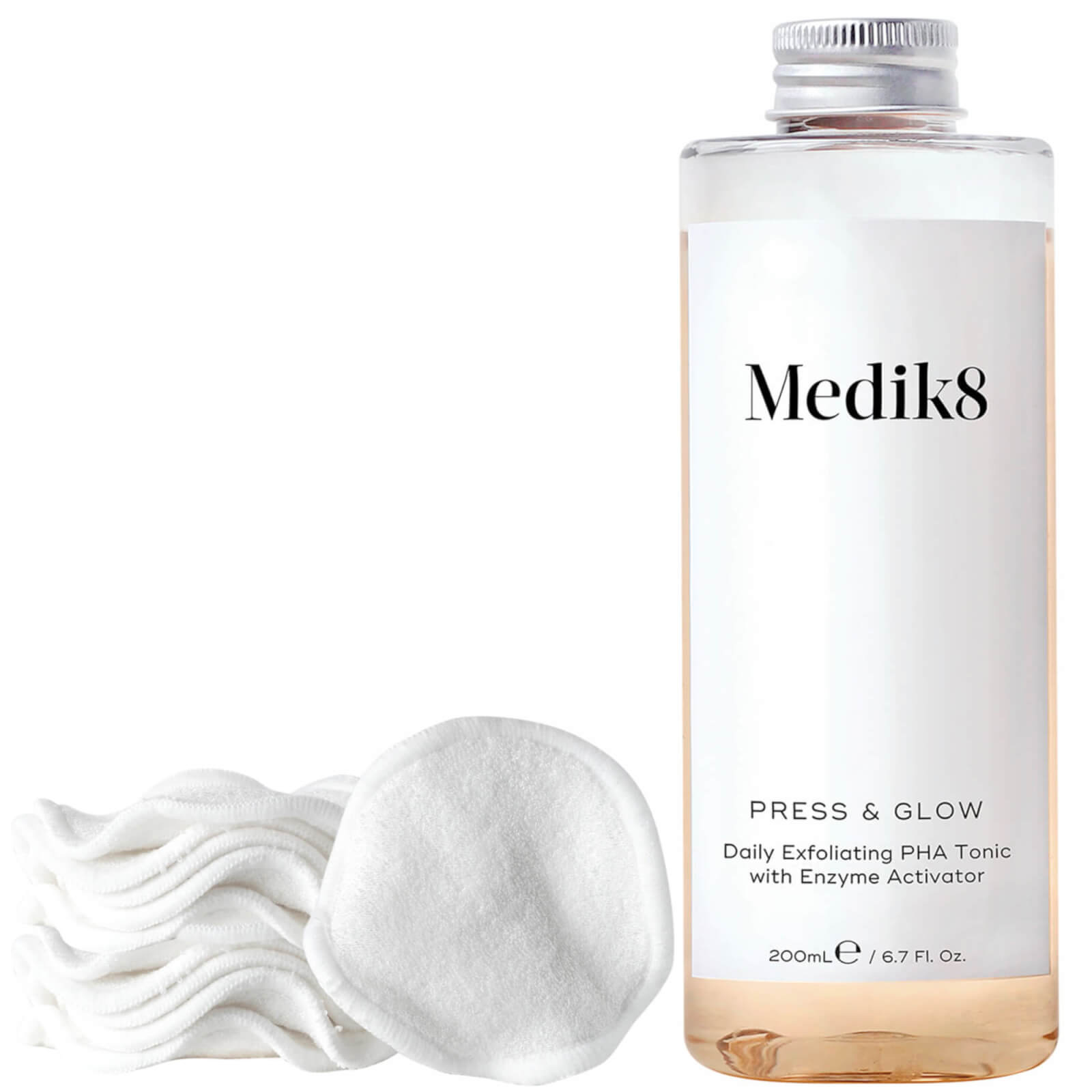 Medik8 Press & Glow Refill and Cotton Pads