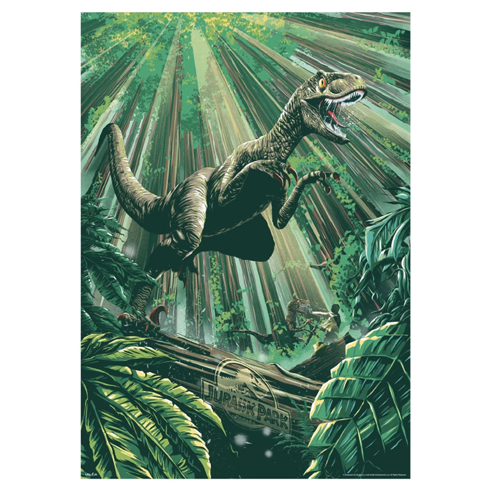 Click to view product details and reviews for Jurassic Park Limited Edition 30th Anniversary Art Print.