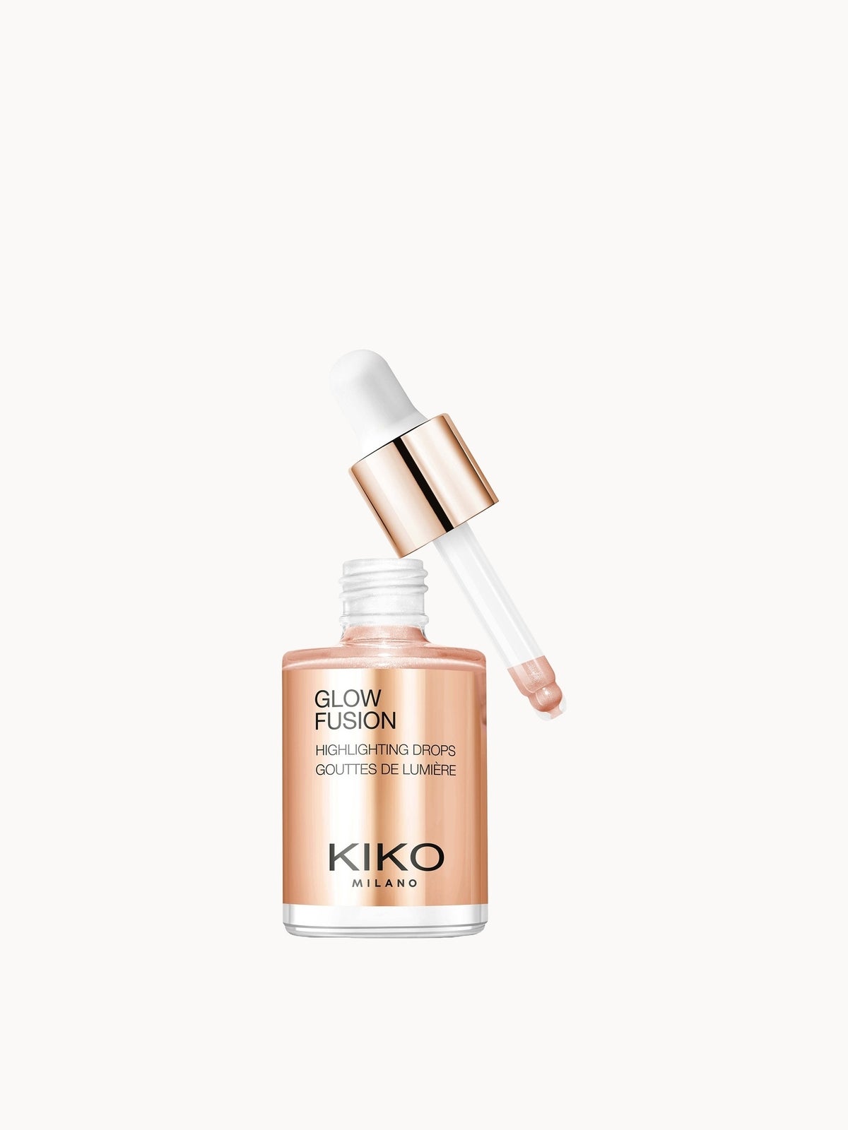 KIKO Milano Glow Fusion Highlighting Drops 10ml (Various Shades) - 02 Sweet Dreams