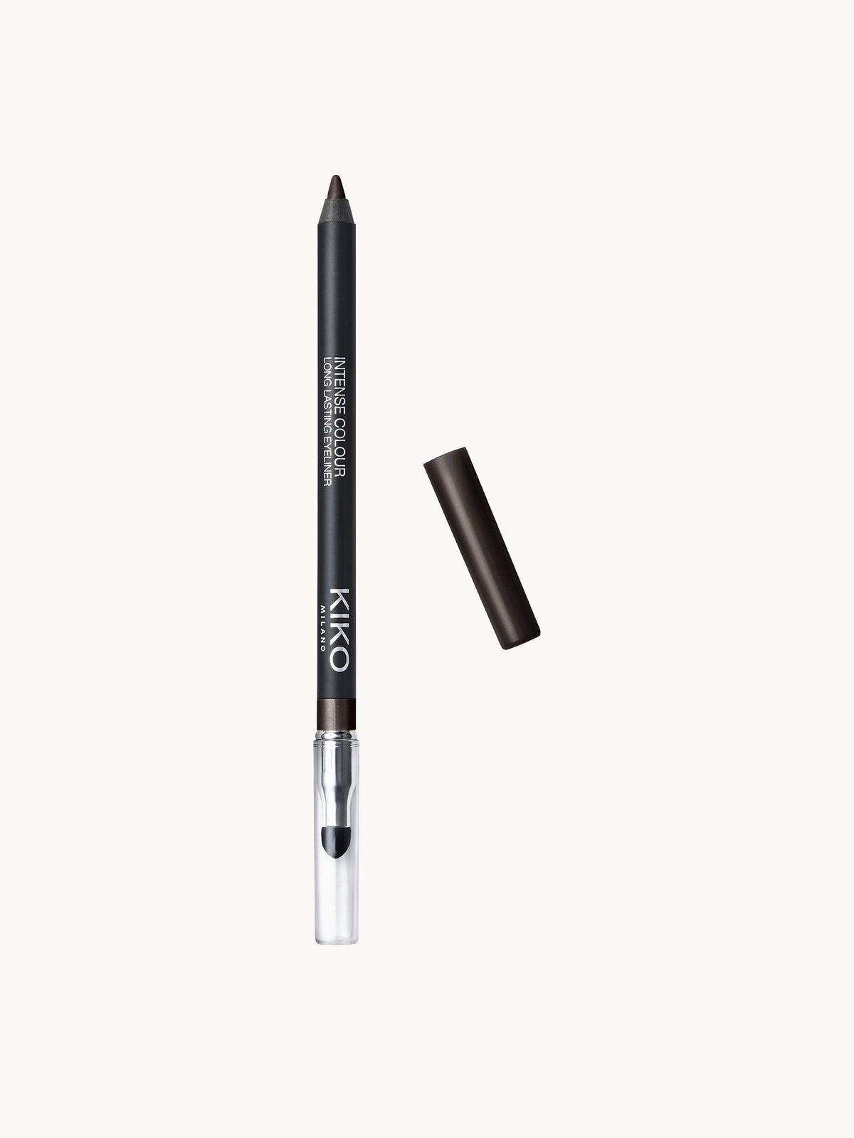 KIKO Milano Intense Colour Long Lasting Eyeliner 1.2g (Various Shades) - 06 Mat Ebony