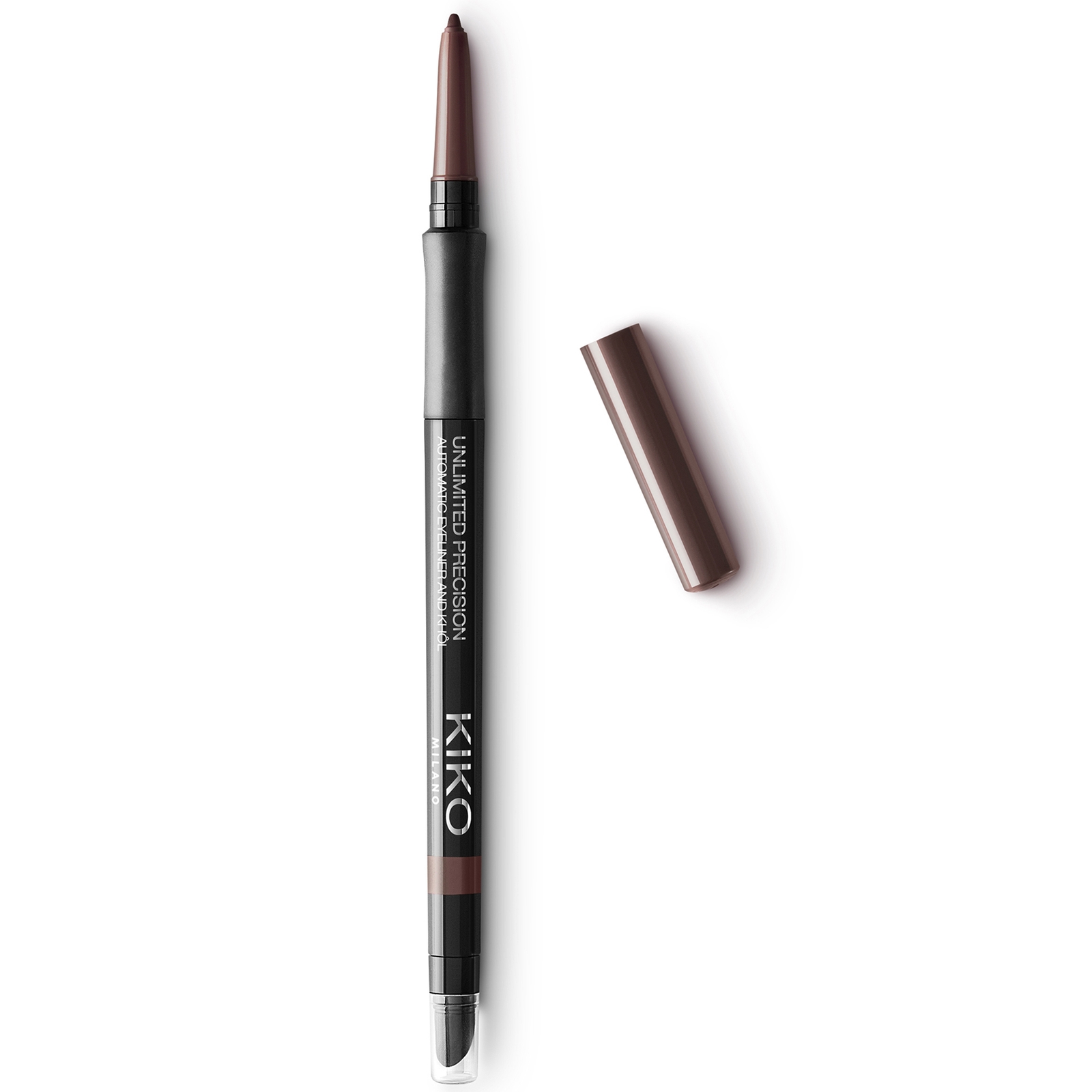 KIKO Milano Lasting Precision Automatic Eyeliner And Khôl 0.35g (Various Shades) - 13 Dark Chocolate