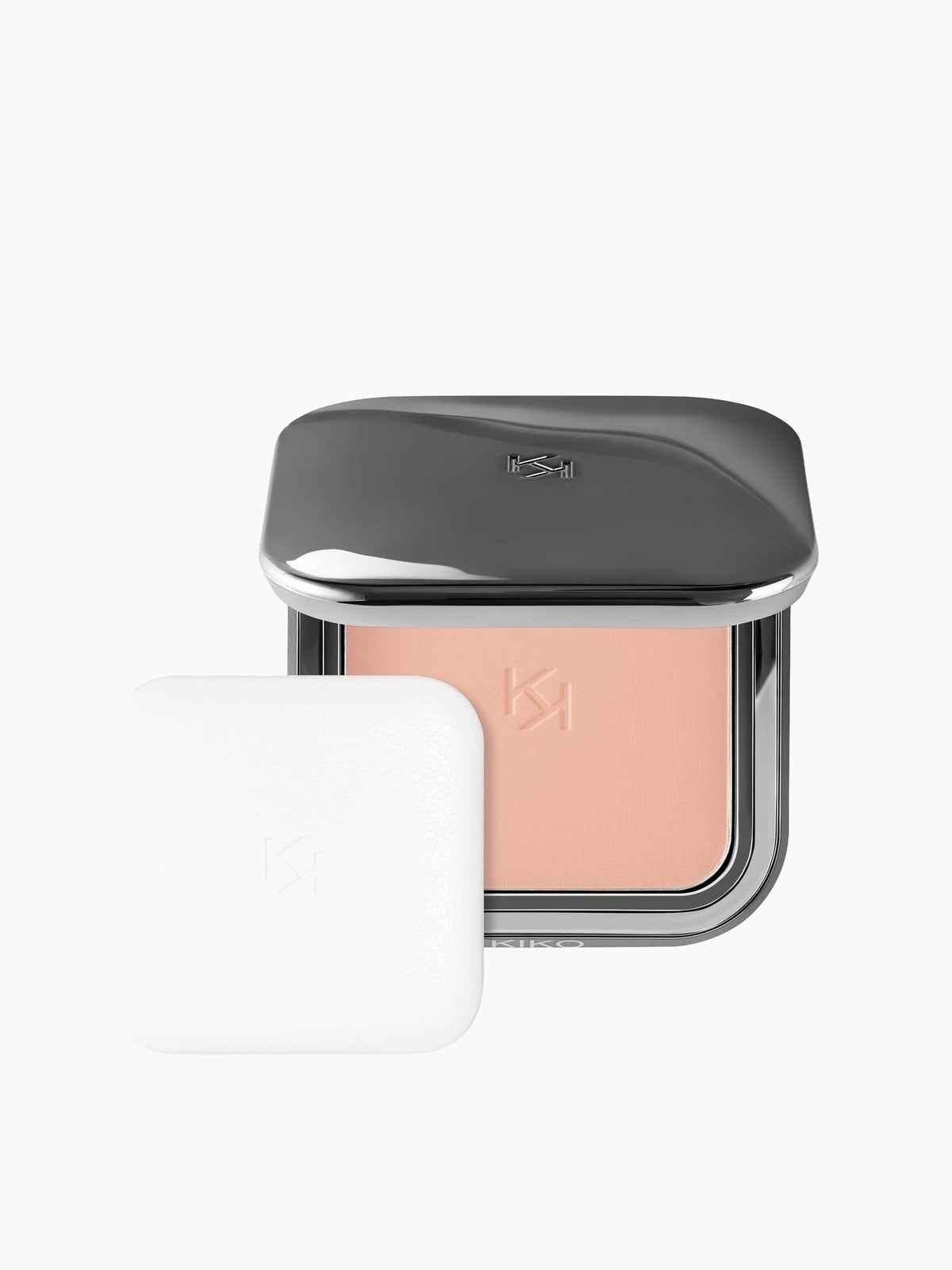 KIKO Milano Matte Fusion Pressed Powder - Shade 07 Warm Rose | Natural Matte | Vitamin E | Argan Oil - Image 3