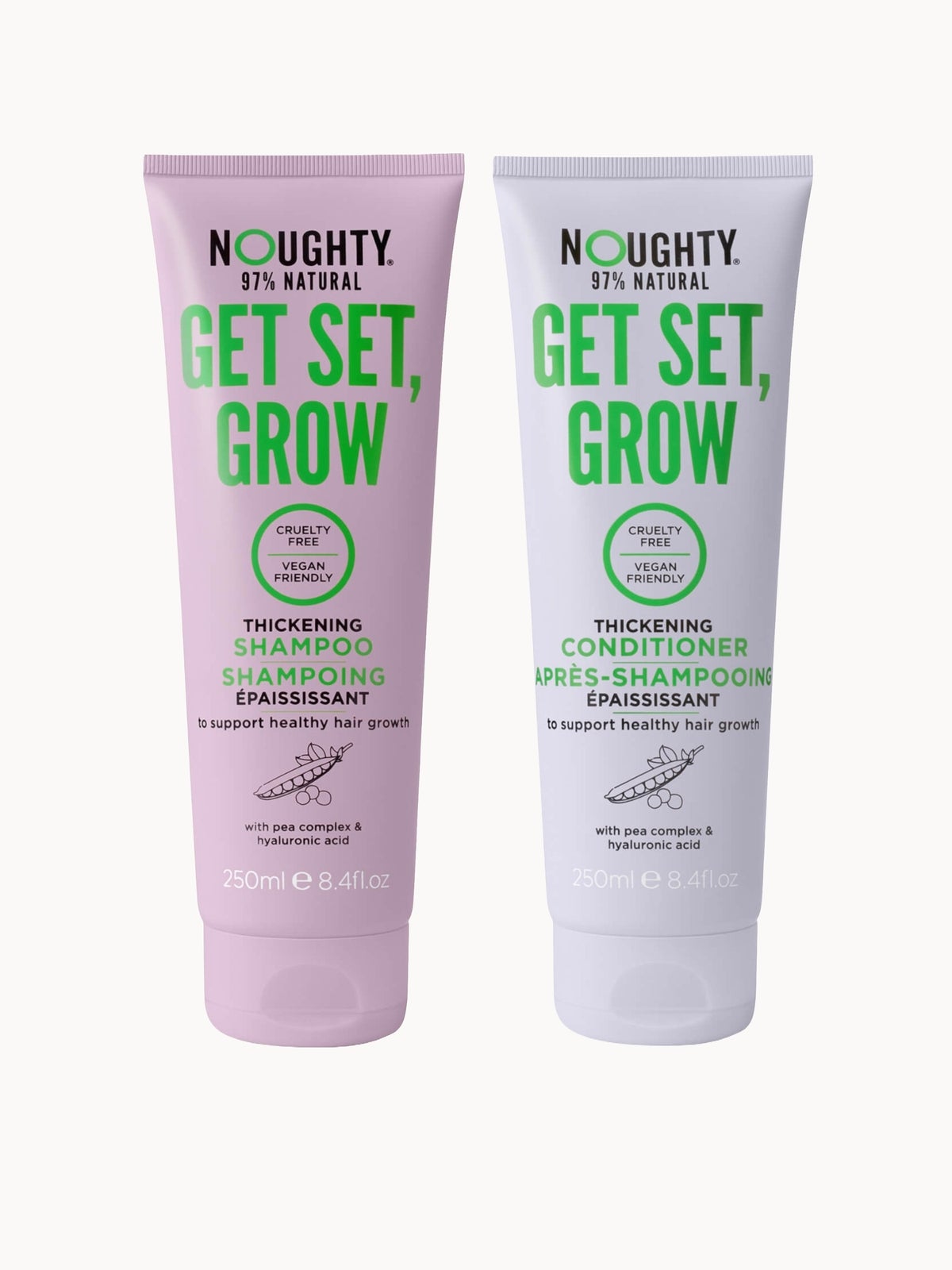 Noughty Get Set Grow Shampoo and Conditioner Duo Bundle