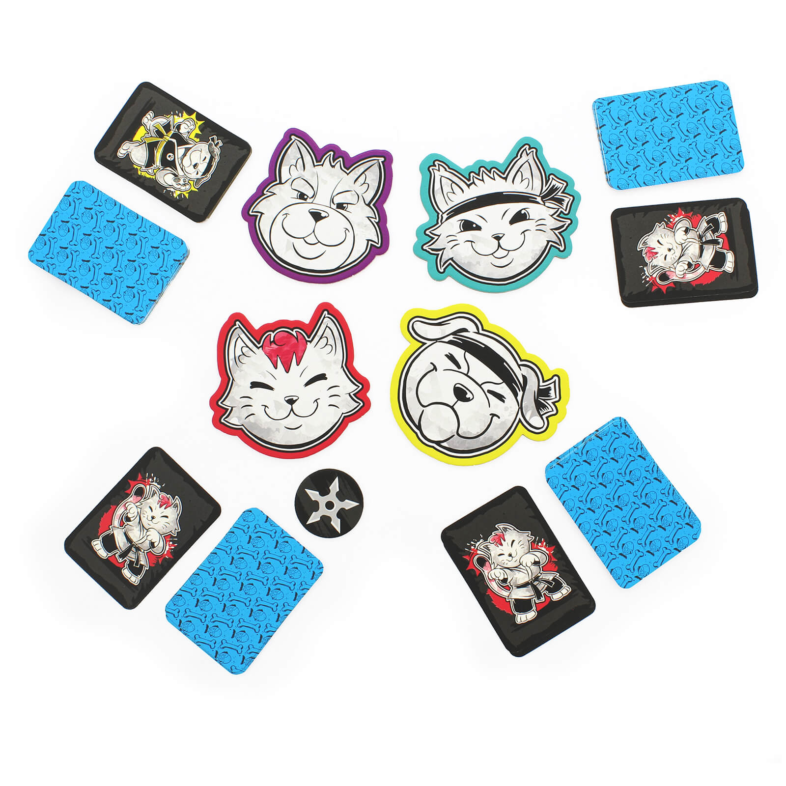 Karate Cats And Kung Fu Dogs Card Game