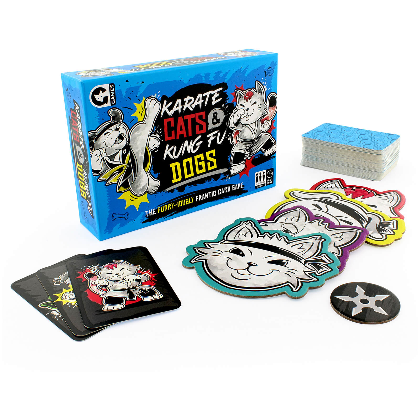 Karate Cats And Kung Fu Dogs Card Game