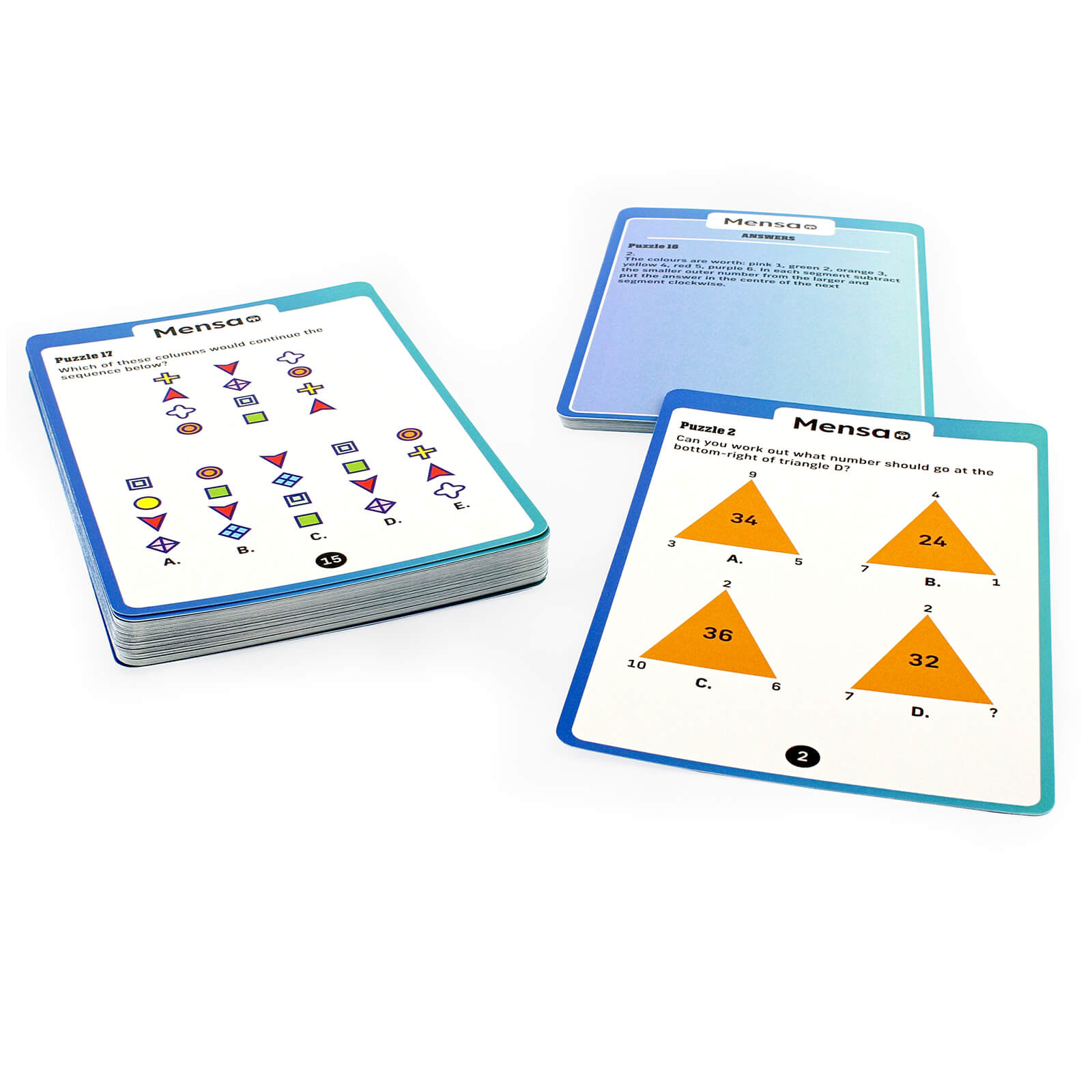 Mensa-The Genius Test Card Game