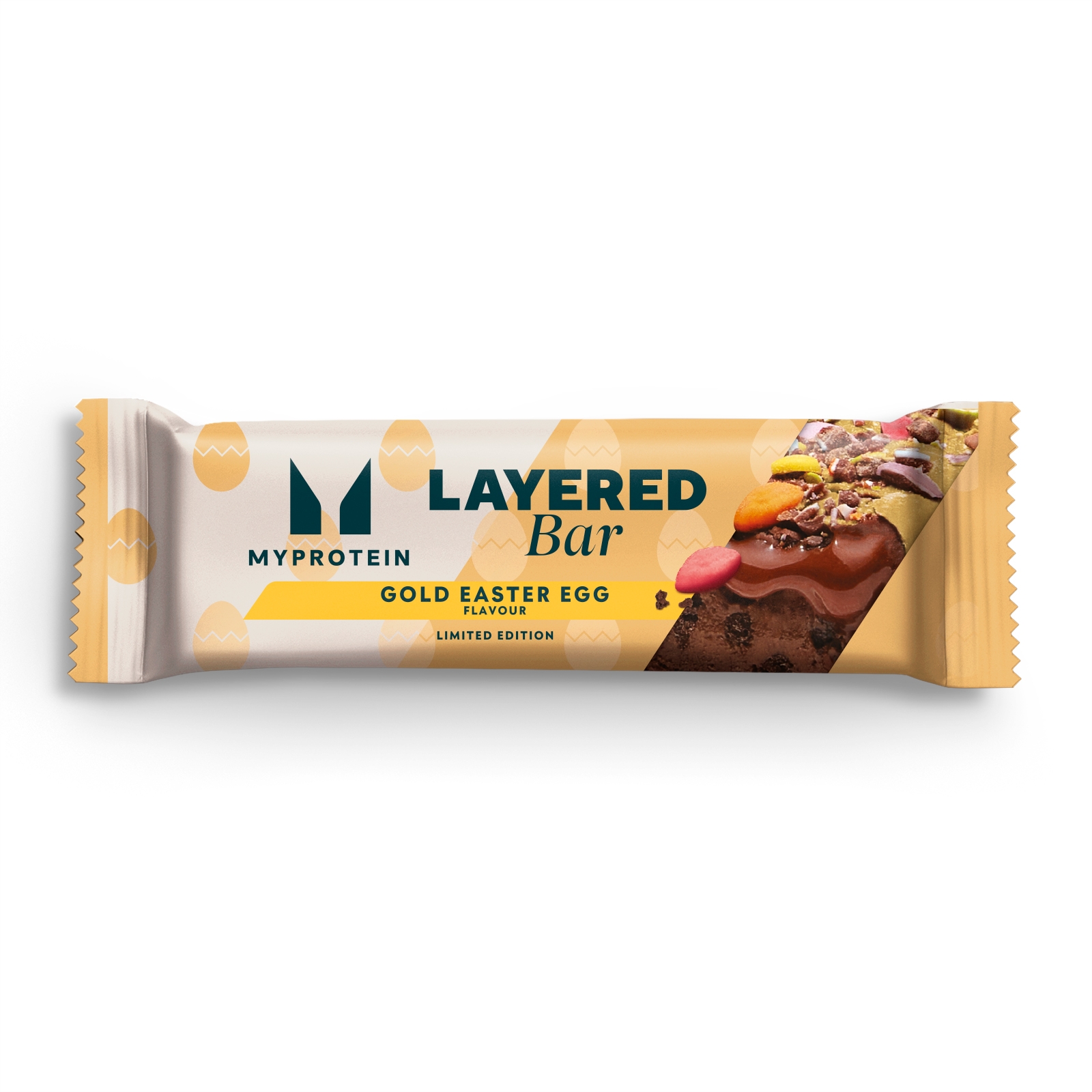 Layered Protein Bar - 12 x 60g - Gold Easter Egg