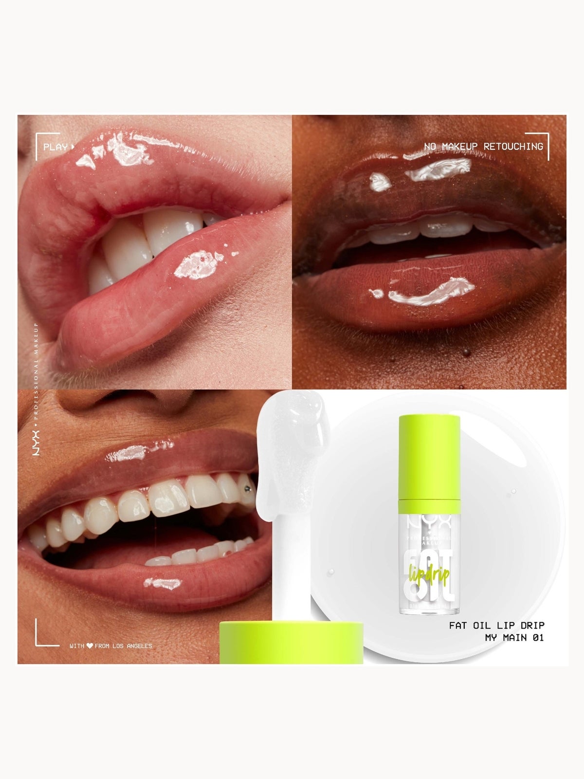NYX Professional Makeup Fat Oil Lip Drip 12H Hydration Non-Sticky Finish Lip Gloss 4.8ml (Various Shades), Chillin' Like a Villain, photo 6