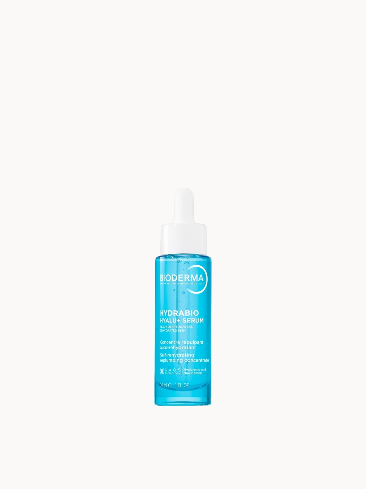 Bioderma Hydrabio Hyalu+ Plumping Hydrating Serum with Hyaluronic Acid for Dehydrated Skin 30ml