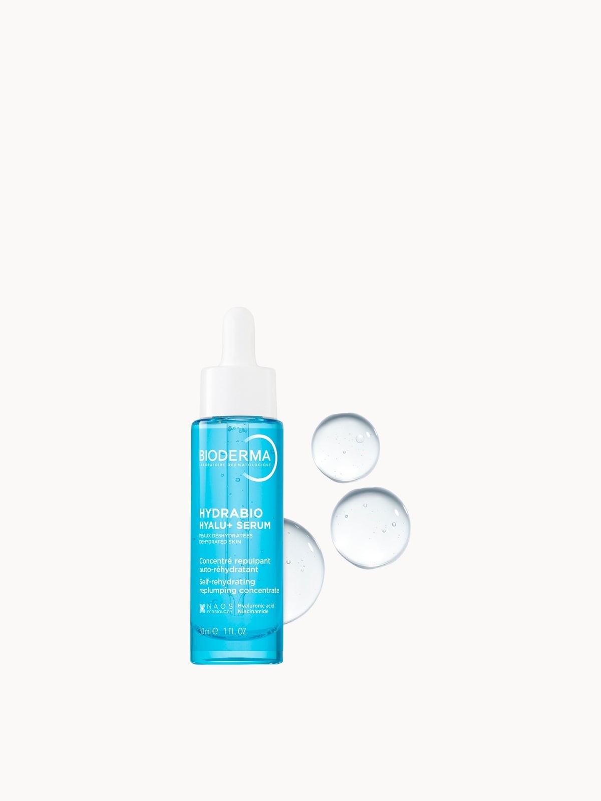 Bioderma Hydrabio Hyalu+ Plumping Hydrating Serum with Hyaluronic Acid for Dehydrated Skin 30ml 2
