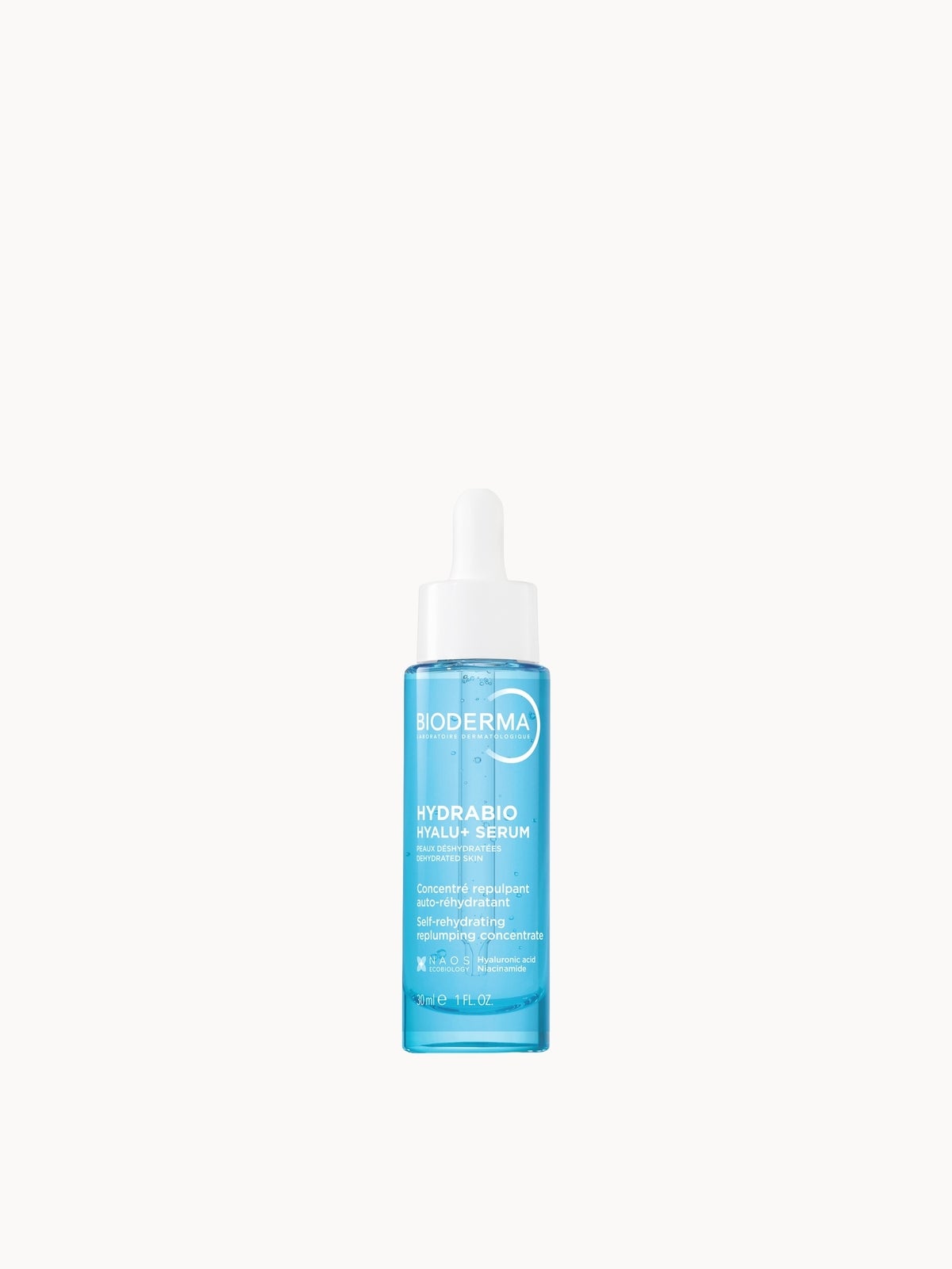 Photos - Cream / Lotion Bioderma Hydrabio Hyalu+ Plumping Hydrating Serum with Hyaluronic Acid for Dehydrated Skin 30ml A01004700 
