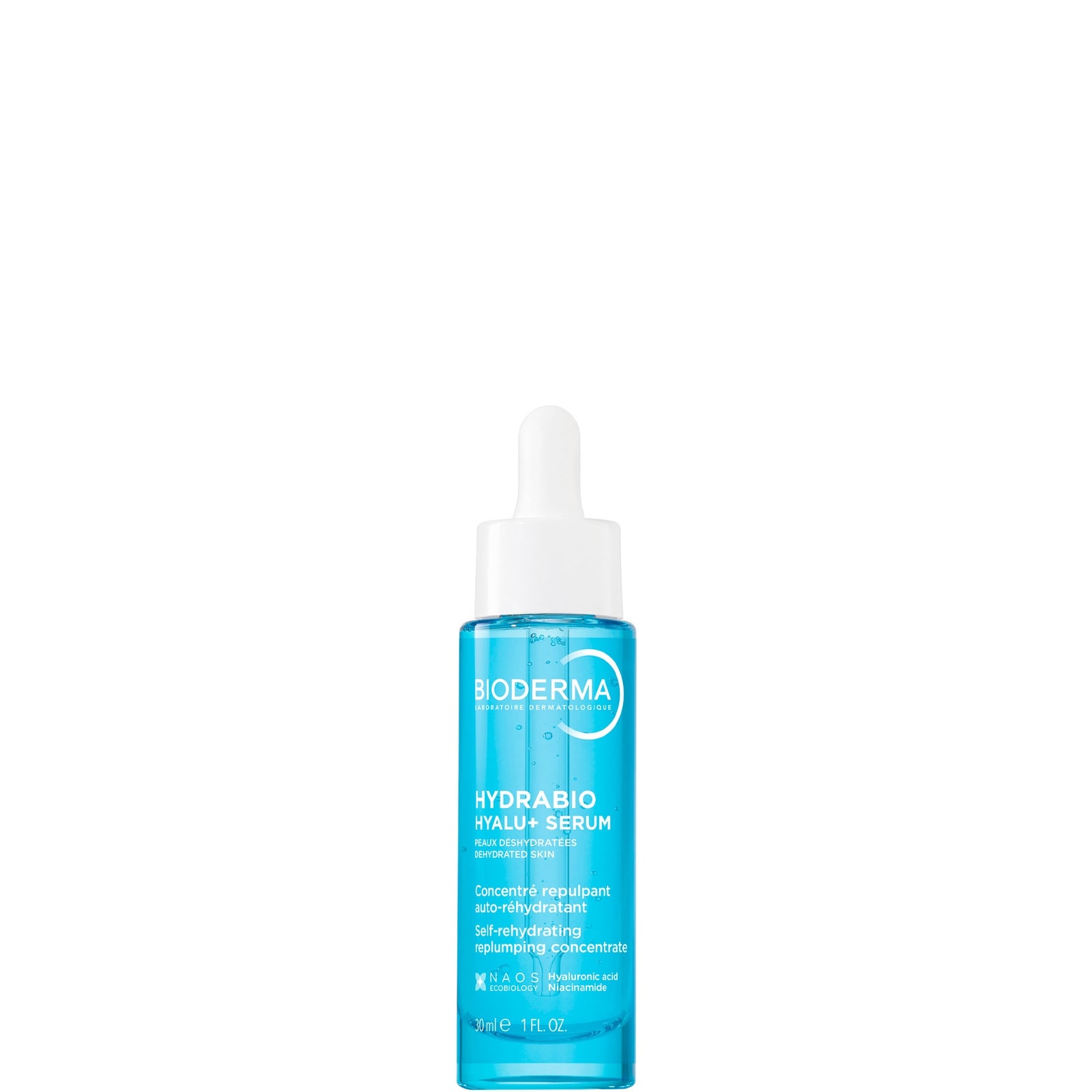 Bioderma Hydrabio Hyalu+ Plumping Hydrating Serum with Hyaluronic Acid for Dehydrated Skin 30ml