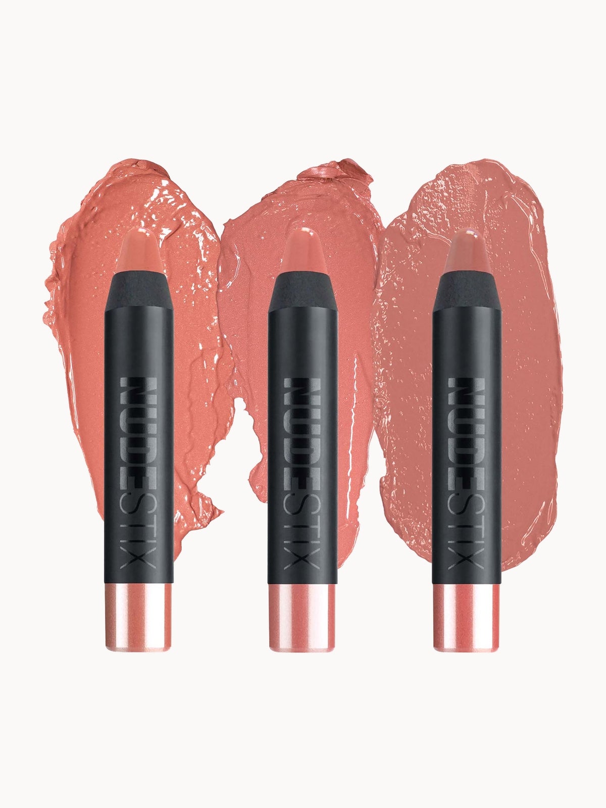 Nudestix Founder's Lips - 3PCS Mini Pencils Kit (Worth £62)