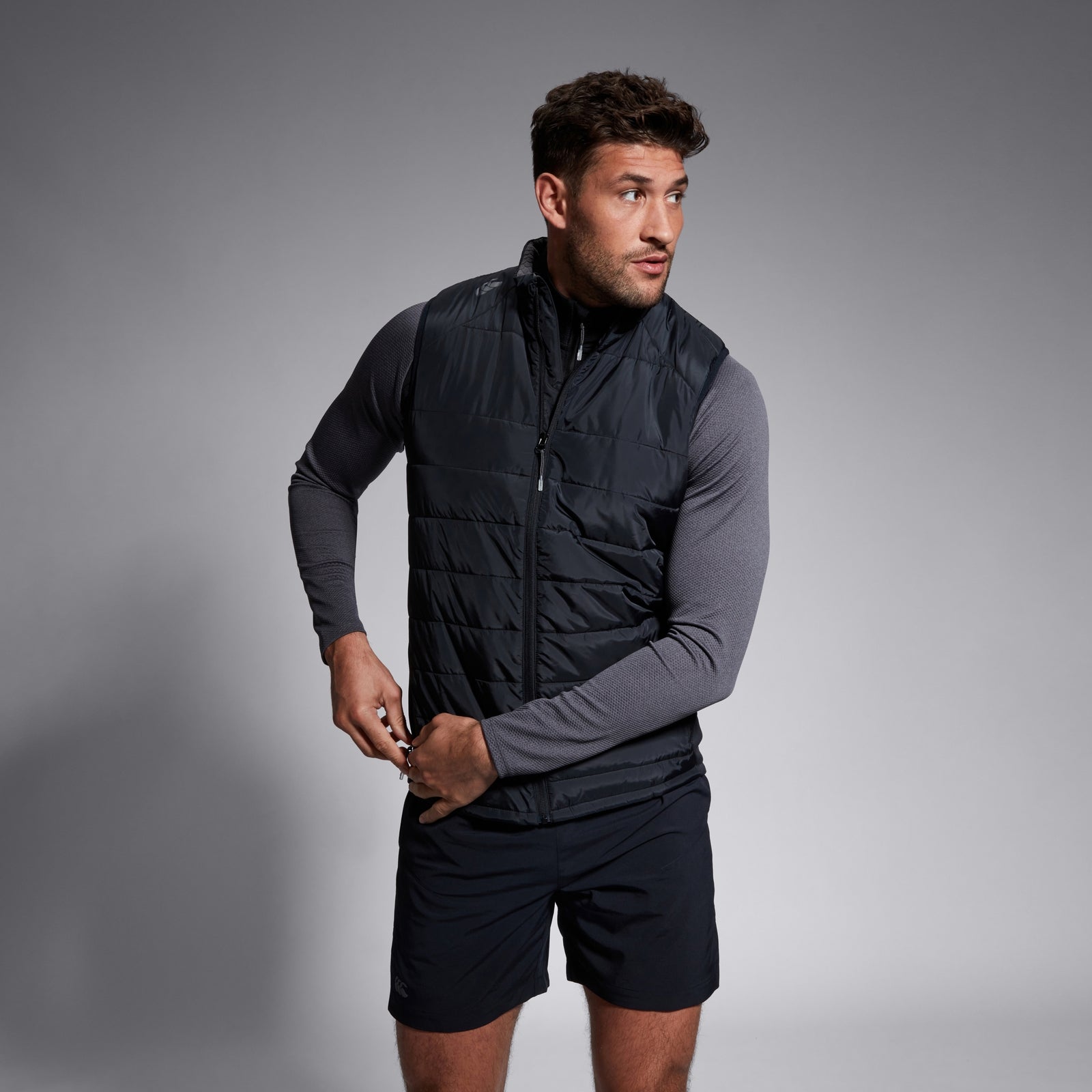 Men'S Elite Microlight Gilet Black