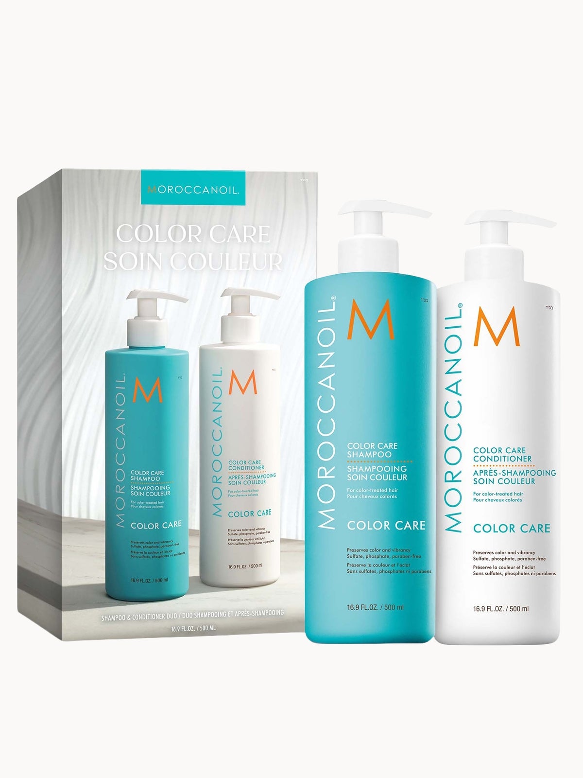 Moroccanoil Color Care Shampoo and Conditioner 500ml Duo (Worth £83.40)