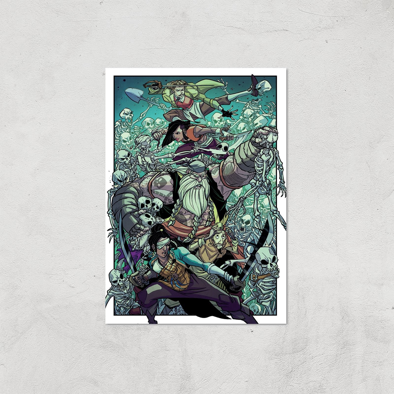 Sea of Thieves SEA DOGS SEARCH Giclee Art Print - A4 - Print Only