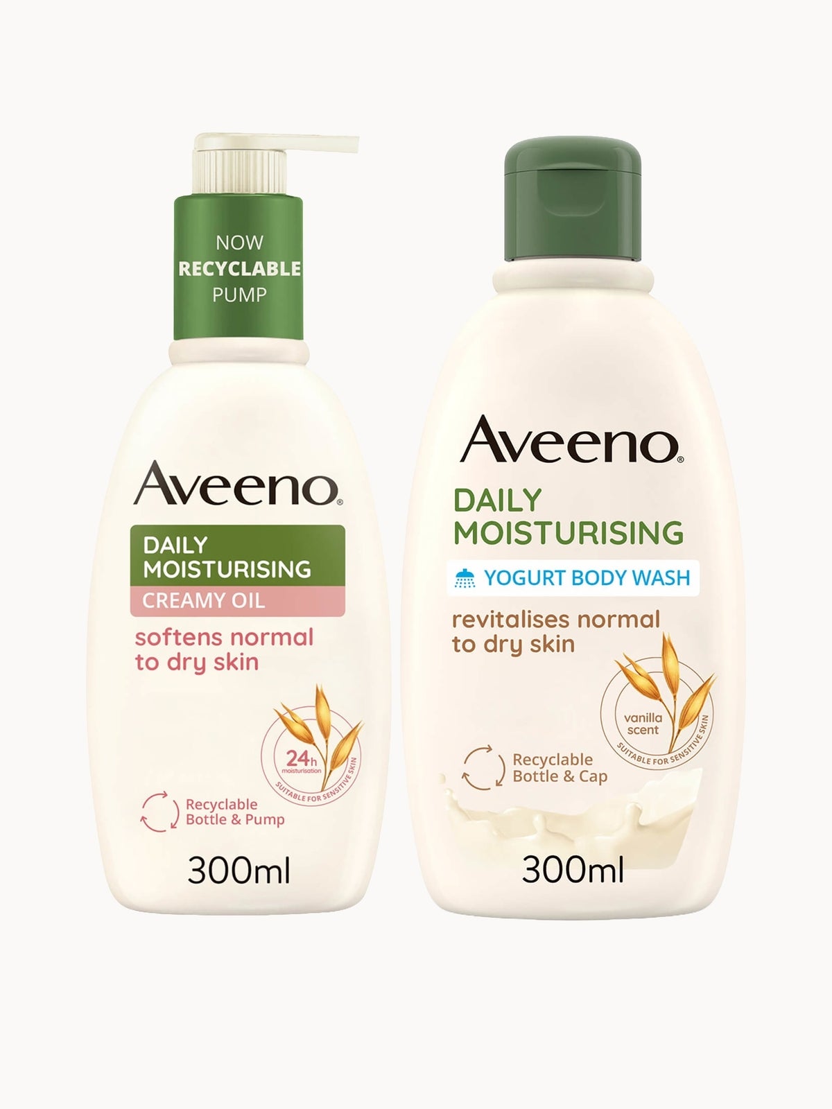 Aveeno Scented Body Moisturising Duo