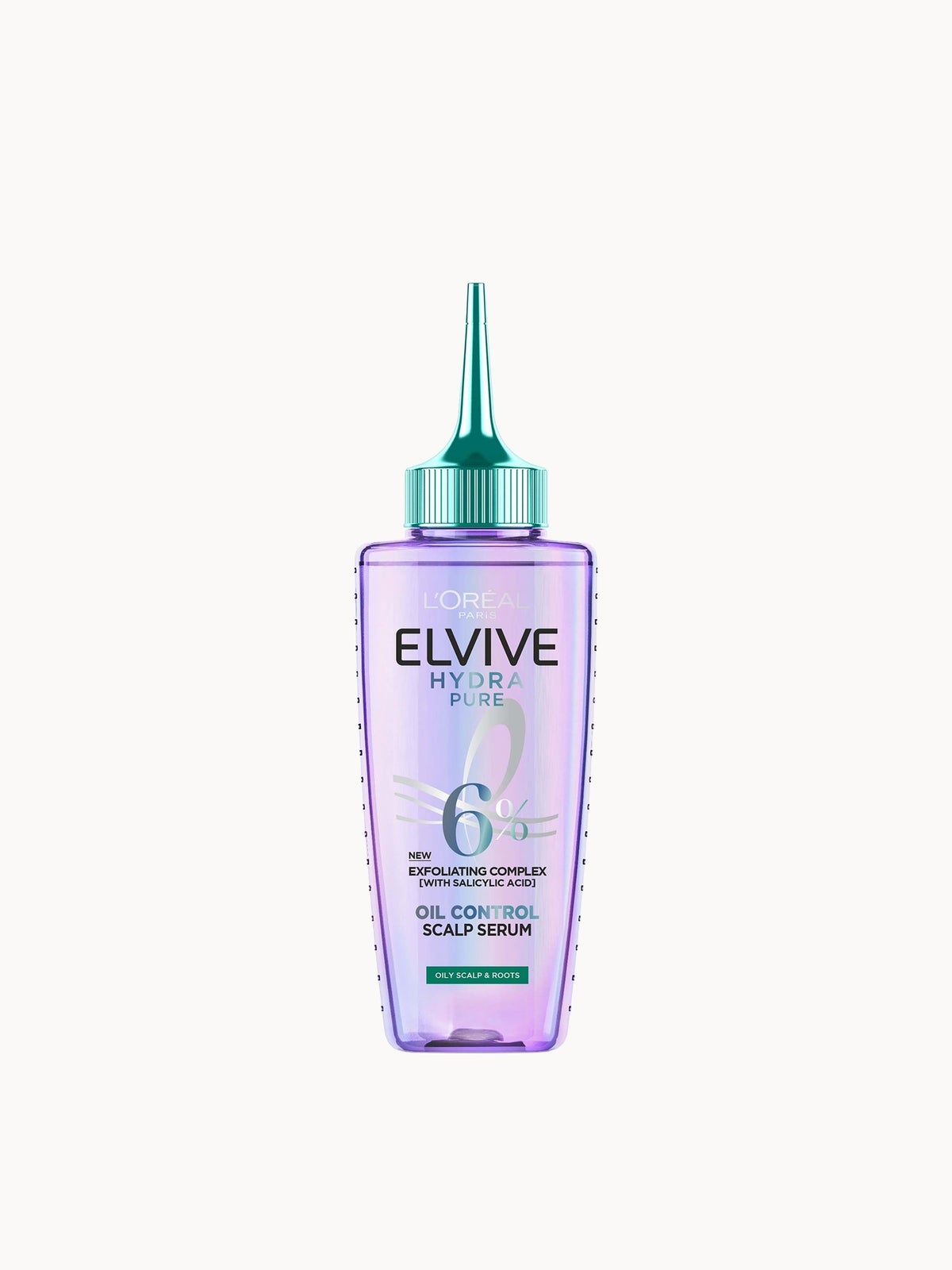 L'Oréal Paris Elvive Hydra Pure Exfoliating Pre-Shampoo Scalp Serum with Salicylic Acid for Oily Scalp and Roots 102ml