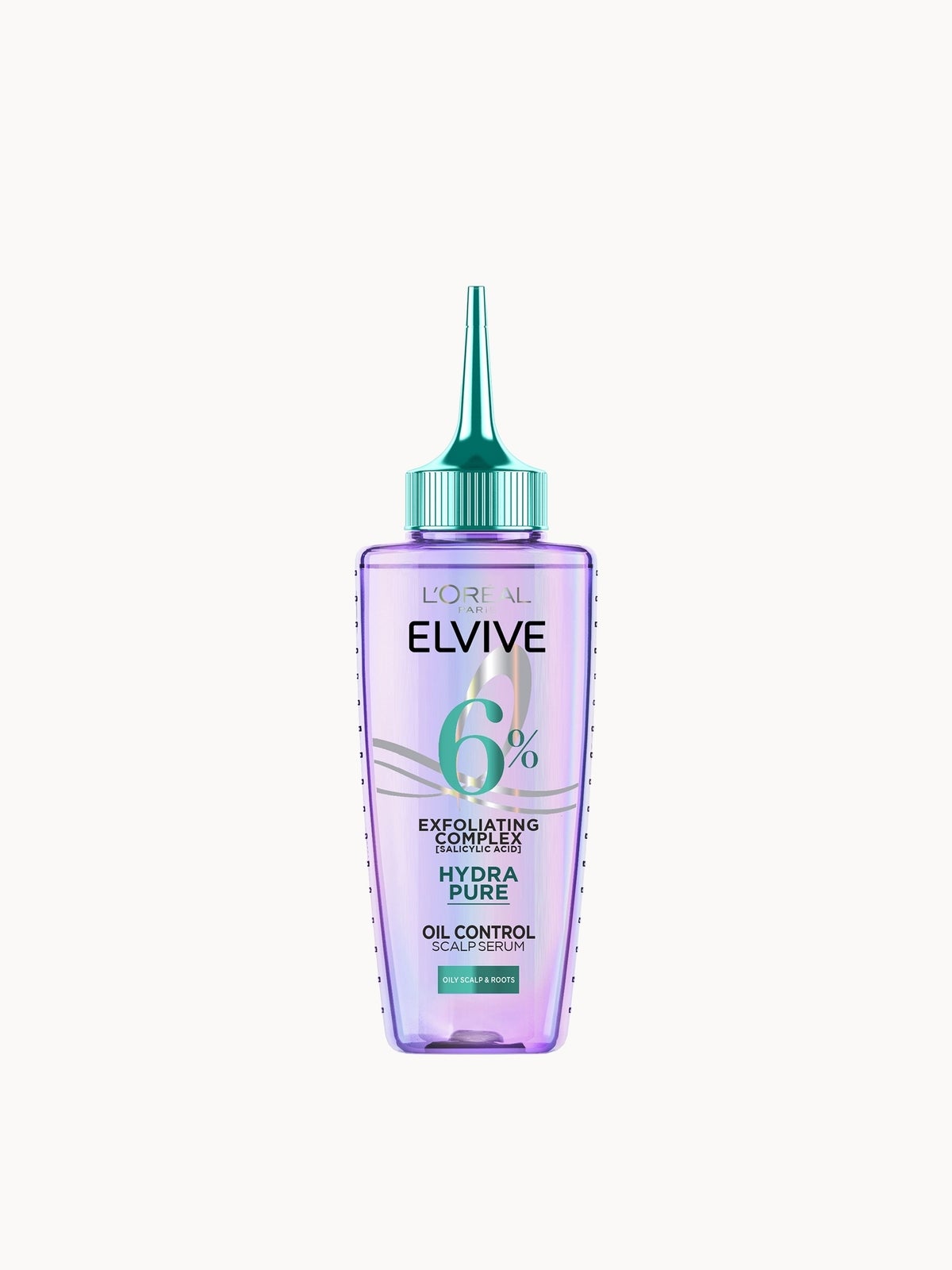 L'Oréal Paris Elvive Hydra Pure Exfoliating Pre-Shampoo Scalp Serum with Salicylic Acid for Oily Scalp and Roots 102ml