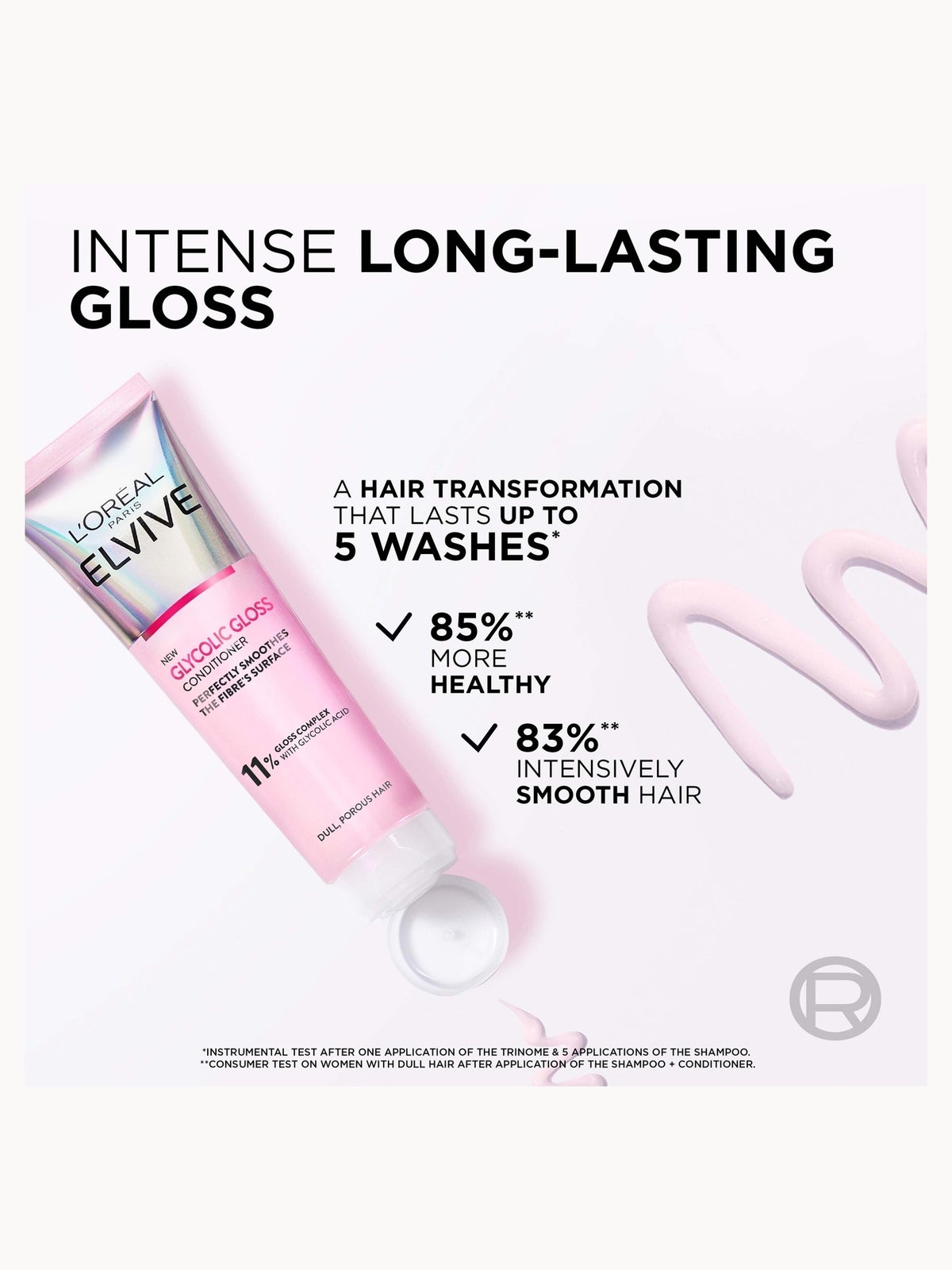 L'Oréal Paris Elvive Glycolic Gloss Conditioner for Dull Hair 150ml 3