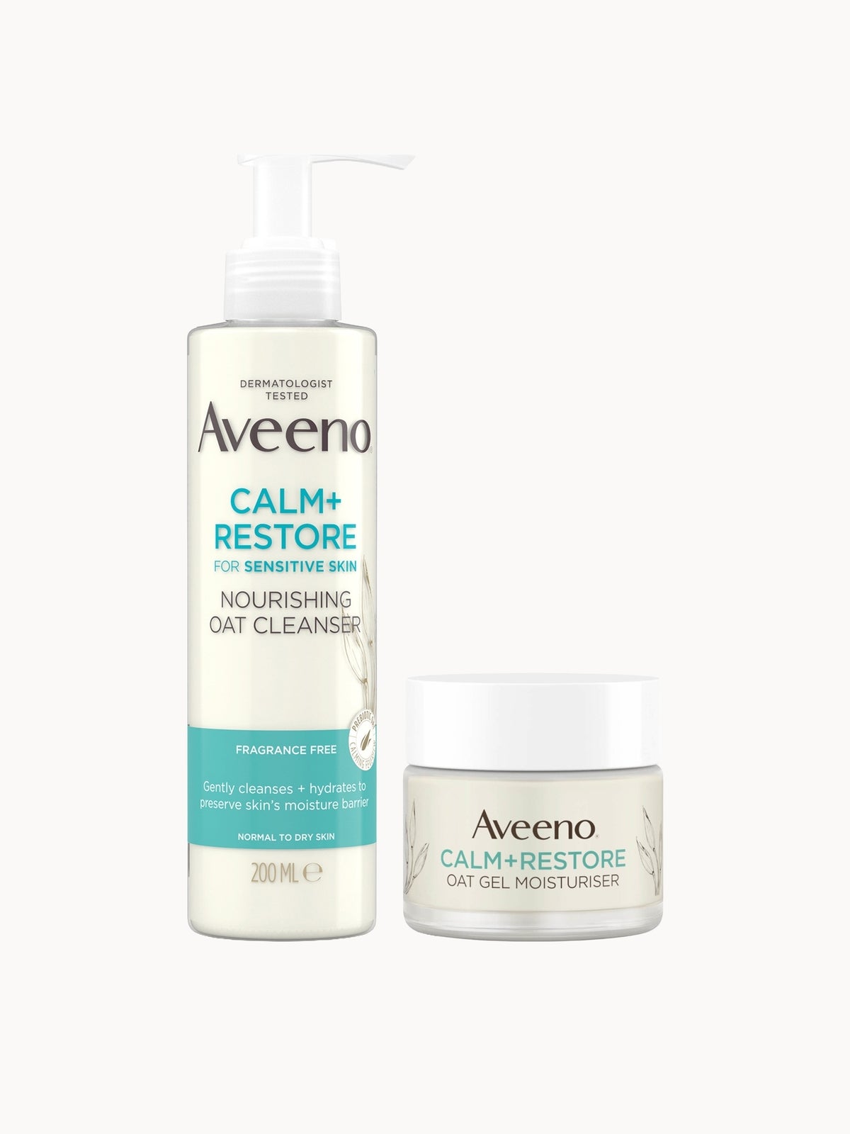 Aveeno Face Calm and Restore Sensitive Skin Best Seller Duo (Worth £20.48)