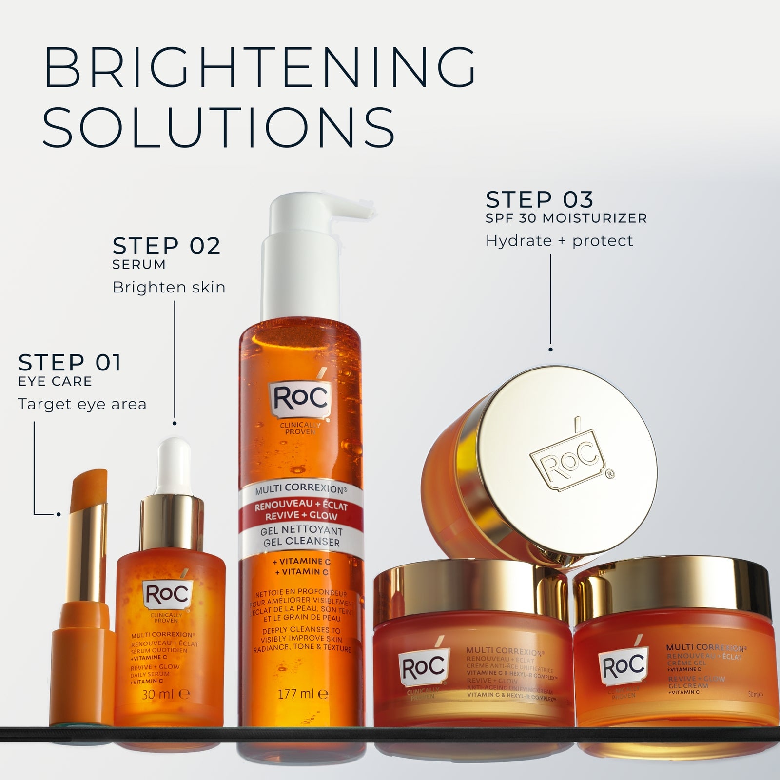 RoC Skincare Multi Correxion Revive + Glow Eye Balm 4g 2