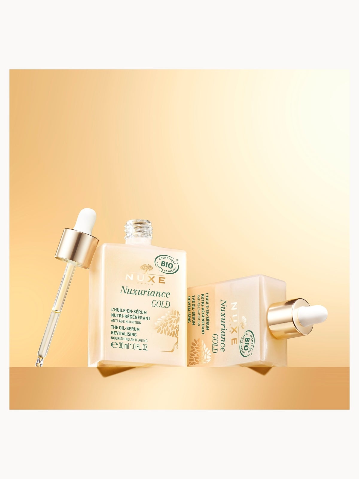 NUXE The Revitalizing Oil-Serum, Nuxuriance Gold 30ml 3