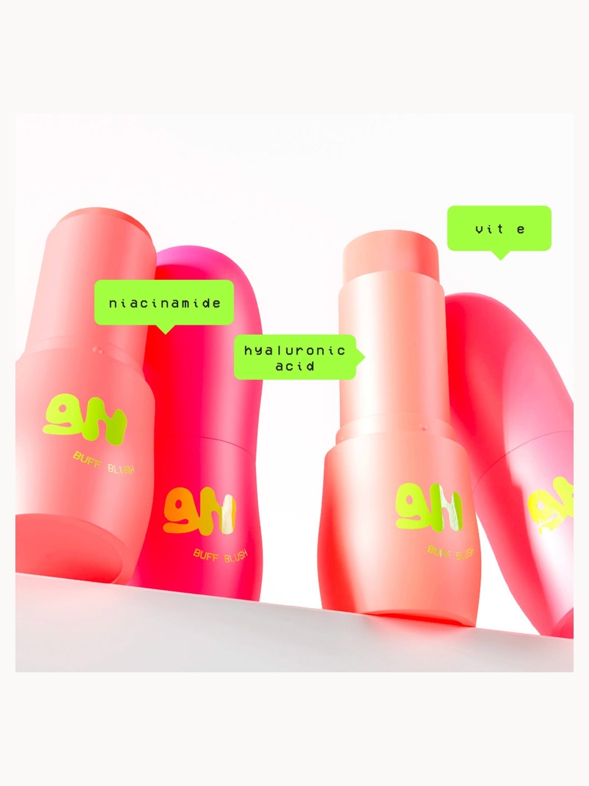 Glow Hub Buff Blush Glo Up Colour Stick 5g (Various Shades) - Pinched 4
