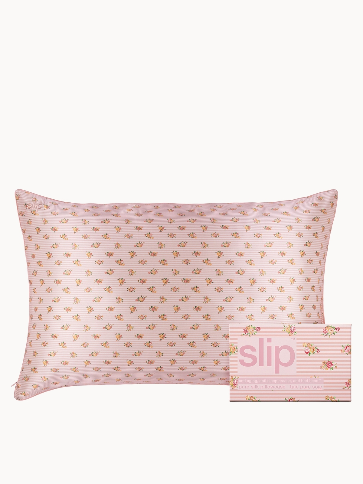 Slip Pure Silk Pillowcase - Queen - Petal