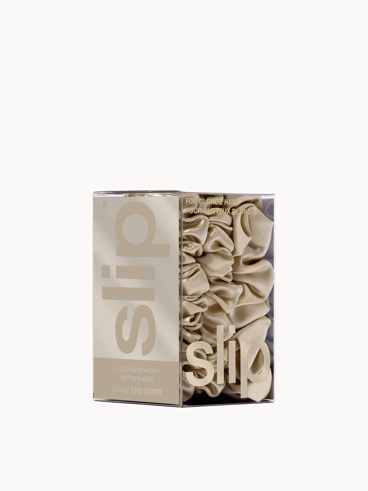 Slip Pure Silk Back To Basics Assorted Scrunchie Set (Various Colours) - Blonde 4