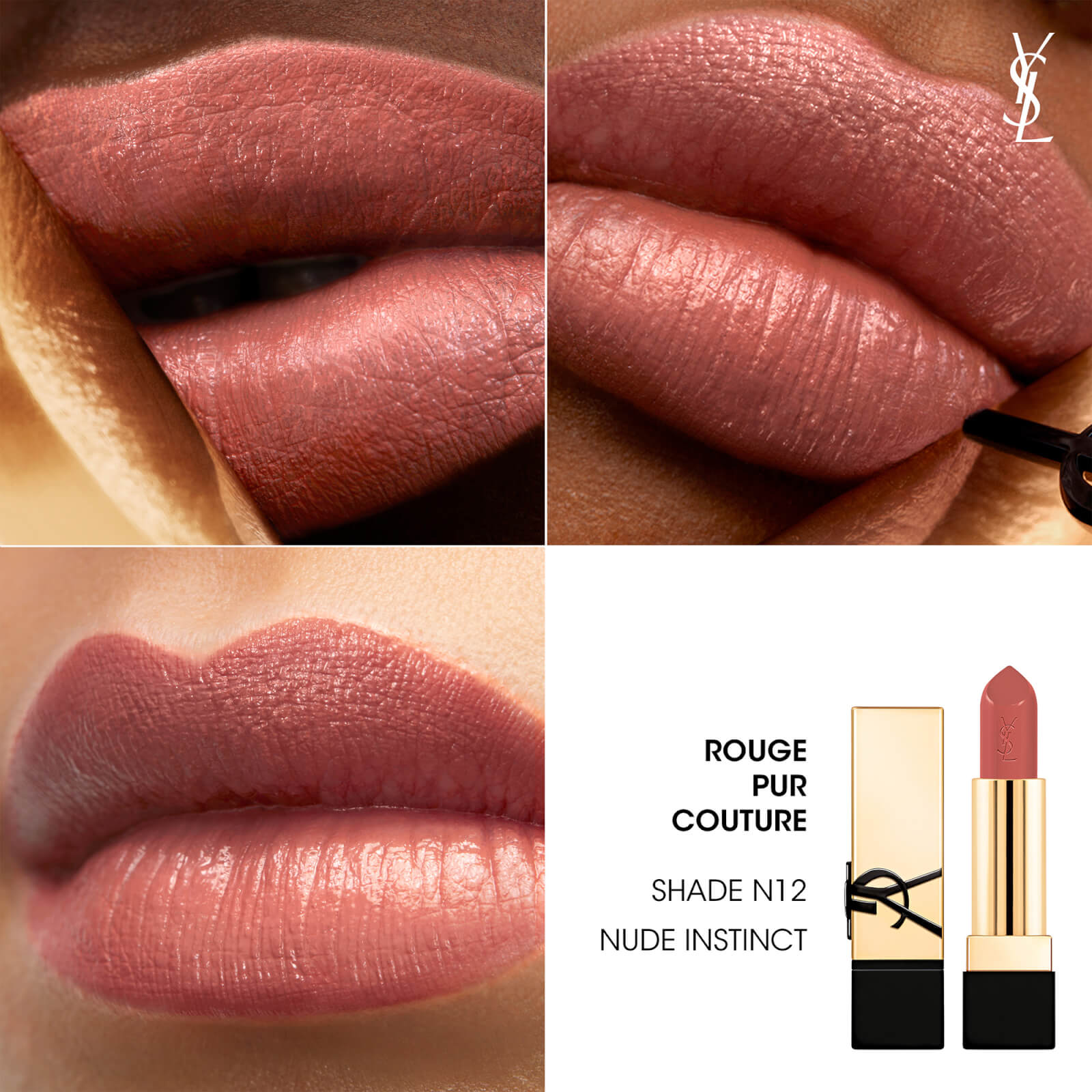 Yves Saint Laurent Rouge Pur Couture Renovation Lipstick 3g (Various Shades) - N12 3