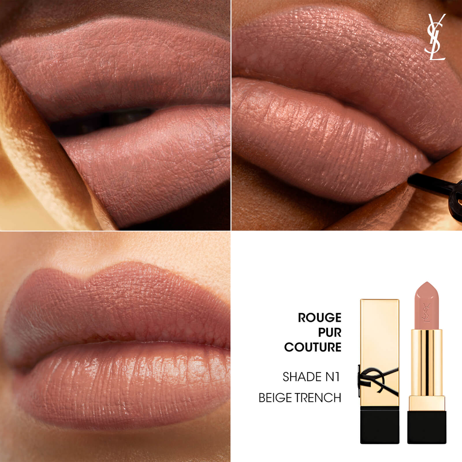 Thumbnail - Yves Saint Laurent Rouge Pur Couture Renovation Lipstick 3g (Various Shades) - R1
