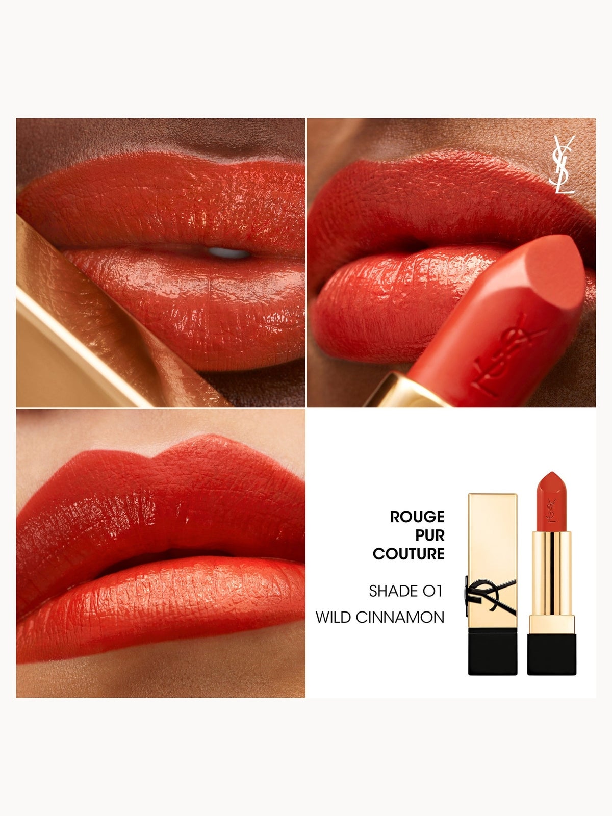 Yves Saint Laurent Rouge Pur Couture Renovation Lipstick 3g (Various Shades) - 01 3
