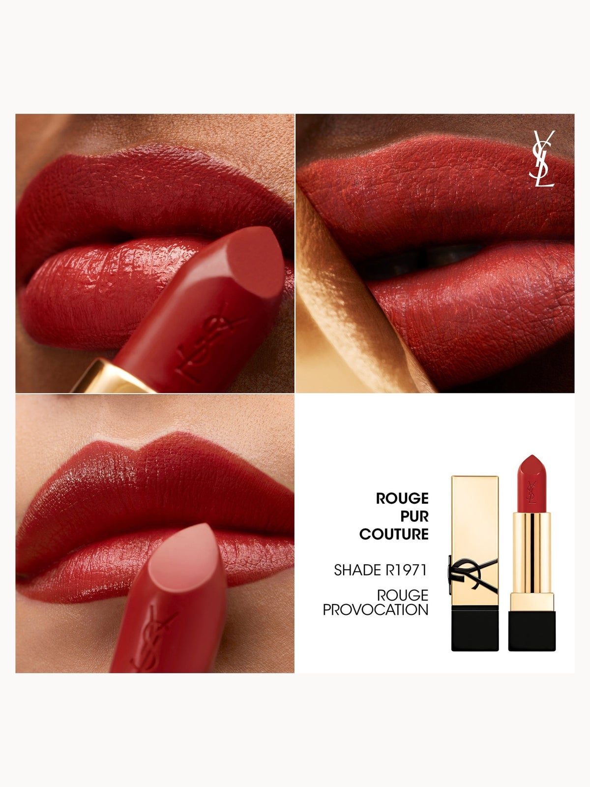 Yves Saint Laurent Rouge Pur Couture Renovation Lipstick 3g (Various Shades) - R1971 3